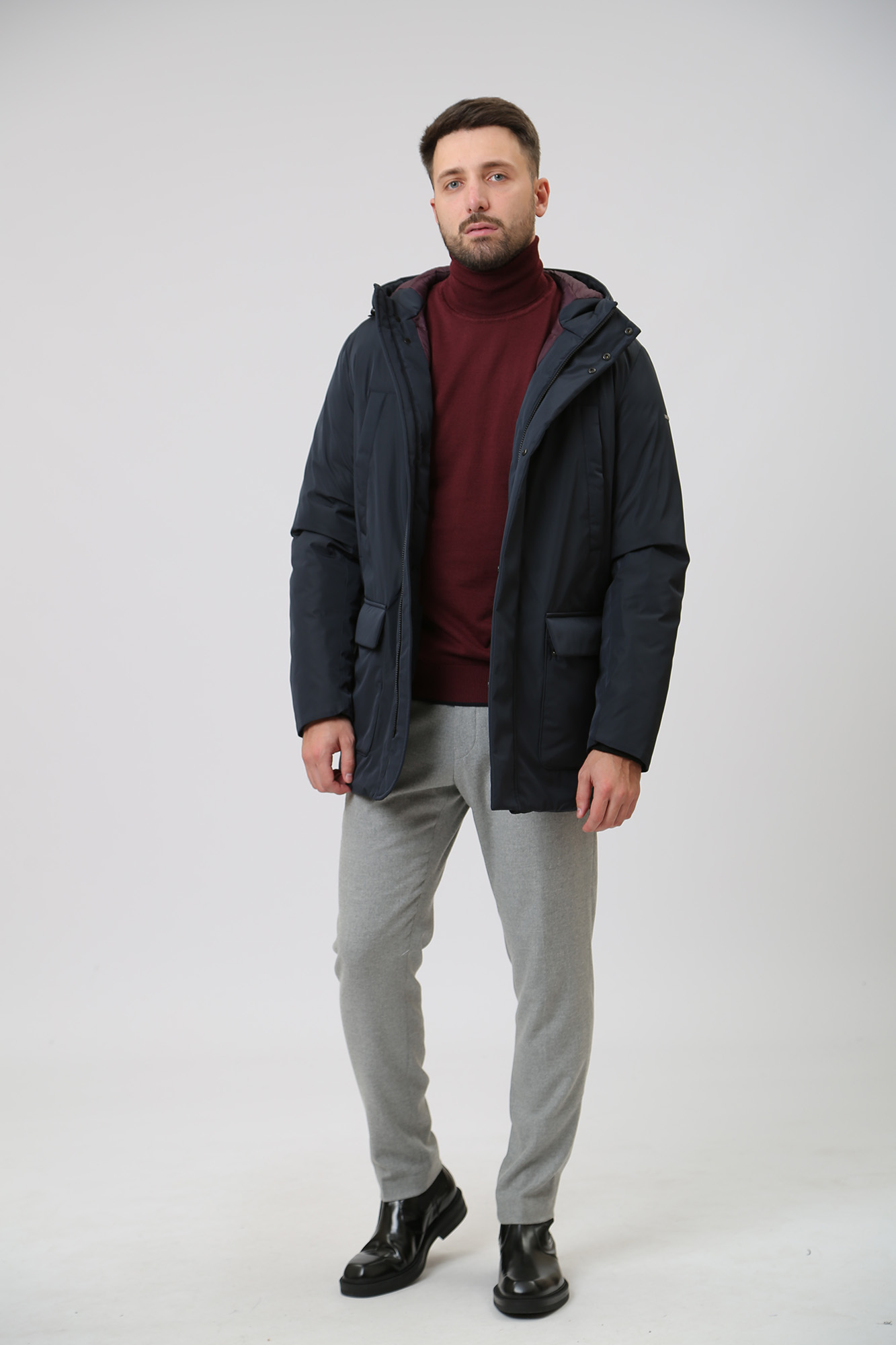 CR1809F23 Куртка утеплённая Marc Cony Синий