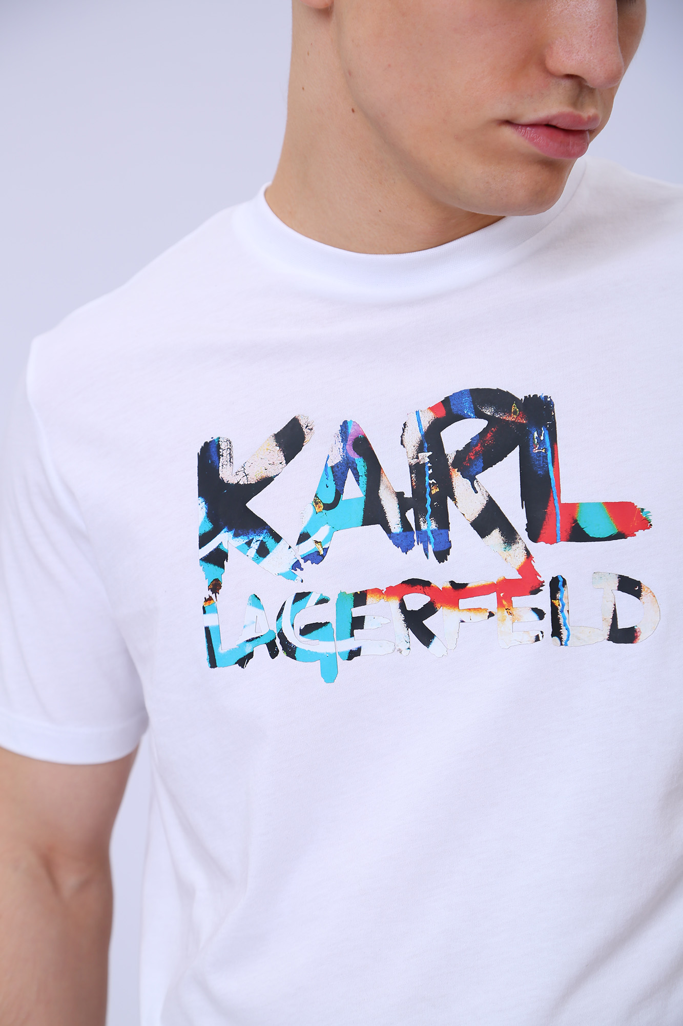 531224_755400 Футболка Karl Lagerfeld Белый