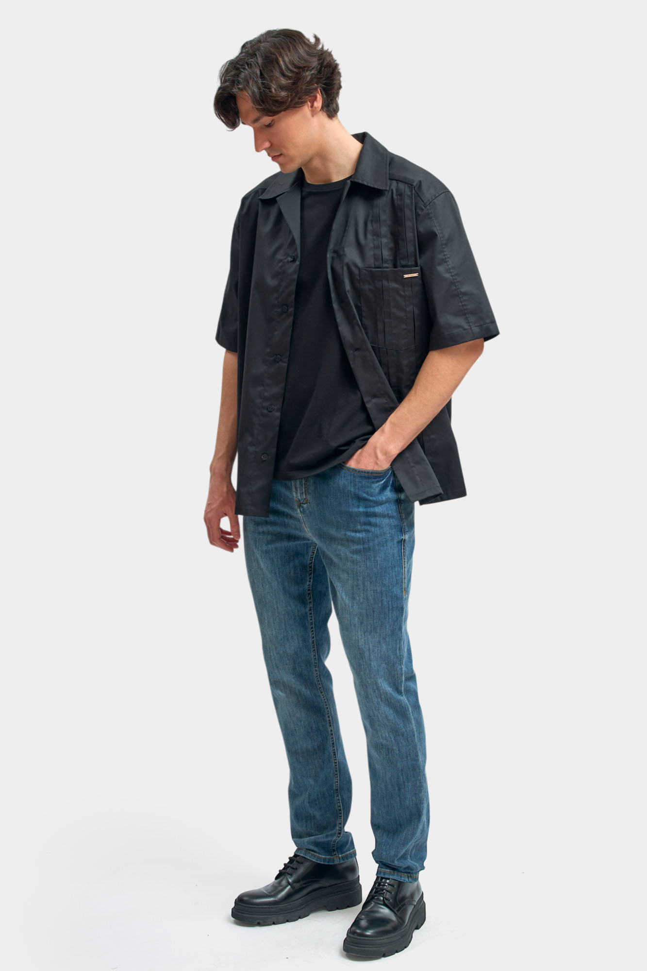 M-261-FT-56-YL007 Джинсы The Hills Синий