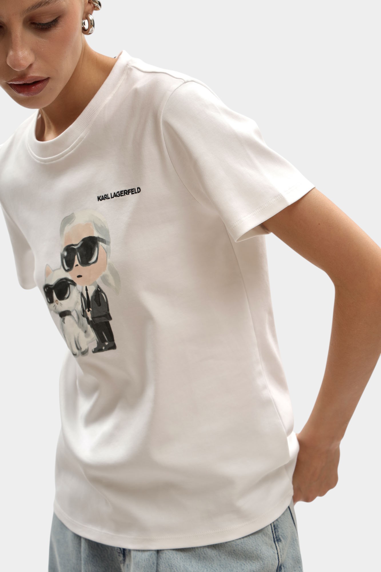 A3W17077 футболка karl lagerfeld