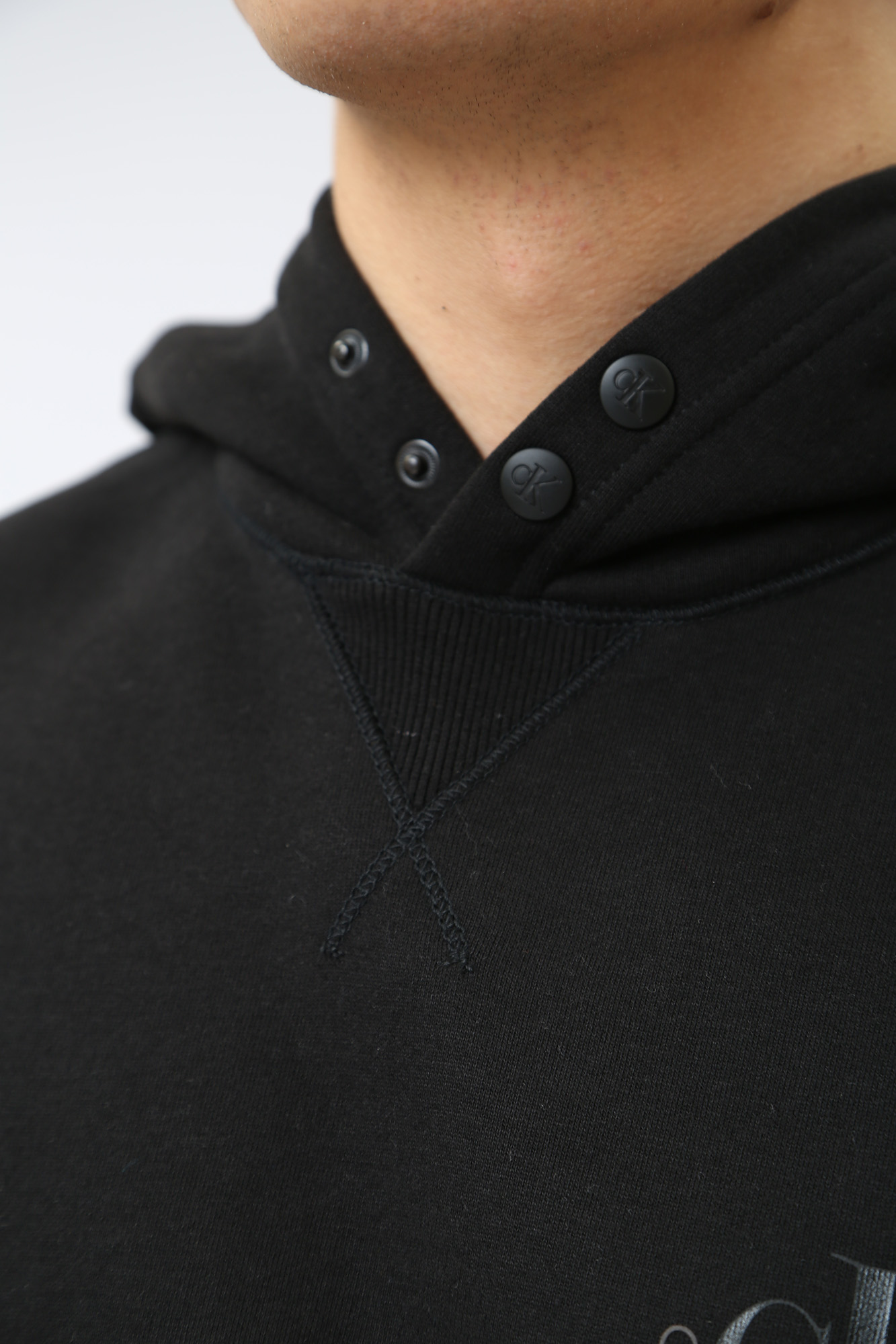 J30J321890 Худи Calvin Klein Jeans Черный