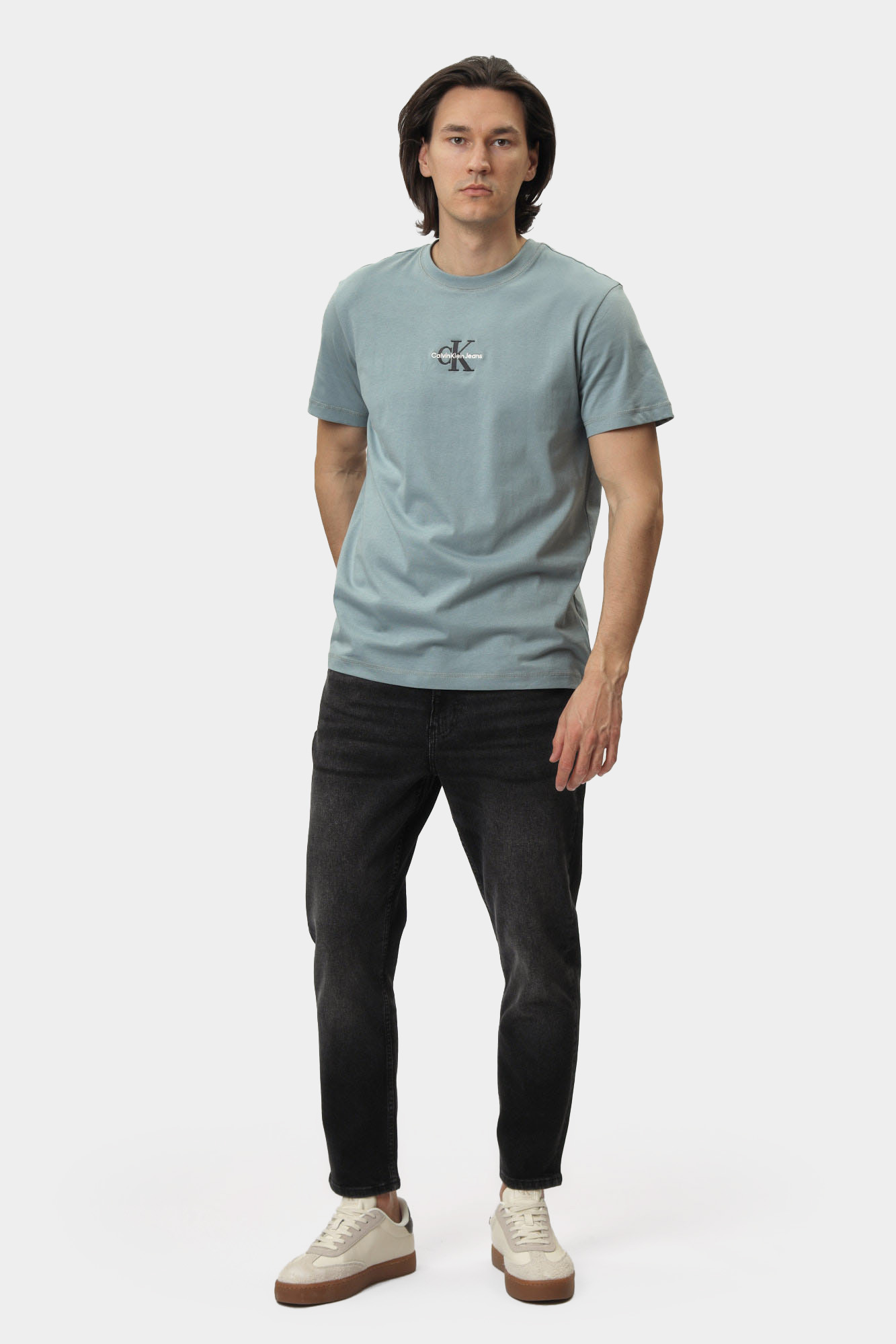 J30J325649 Футболка Calvin Klein Jeans Голубой