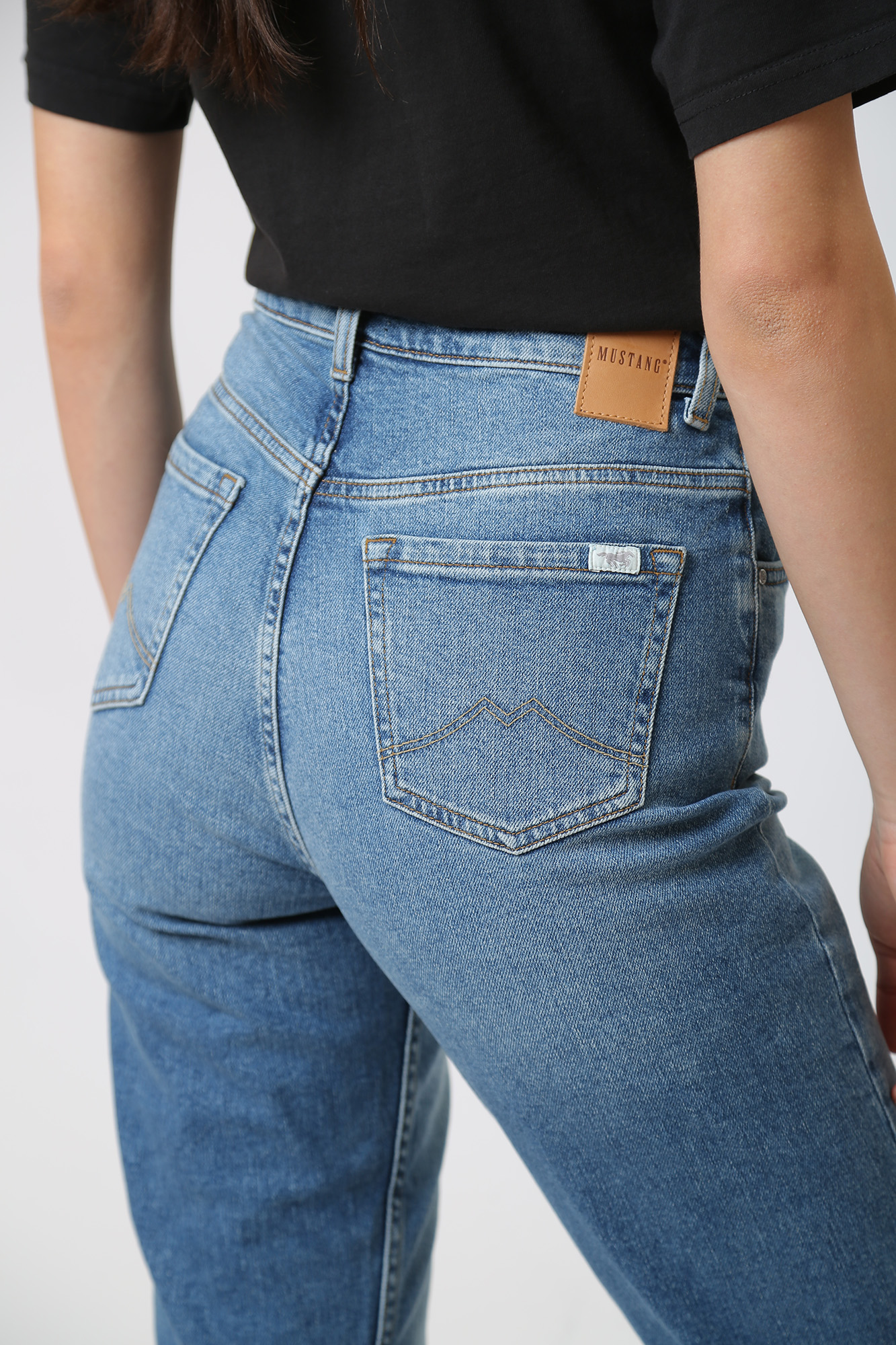 1014518-5000 брюки джинсовые mustang 