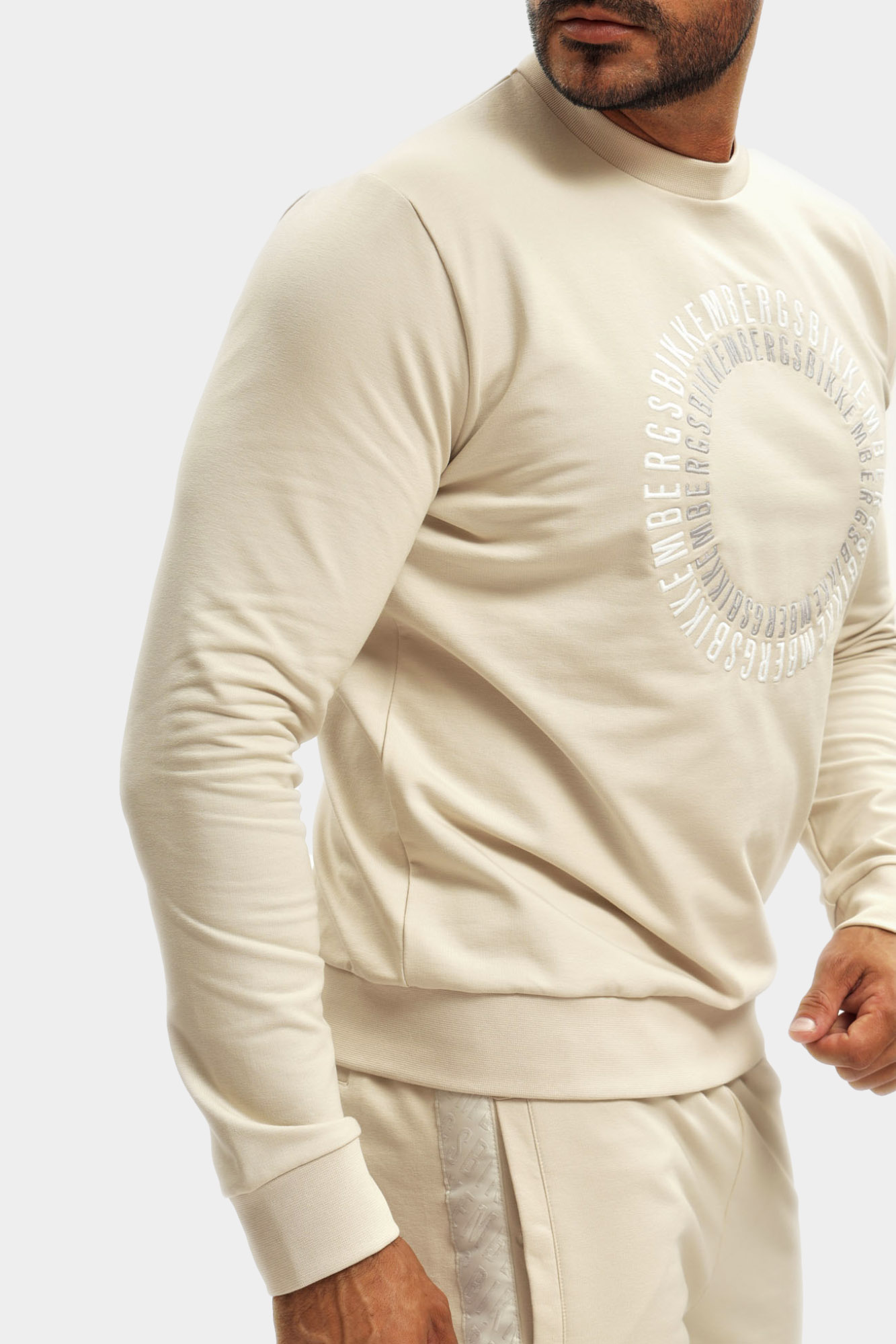 BMF0858 Свитшот Bikkembergs Белый