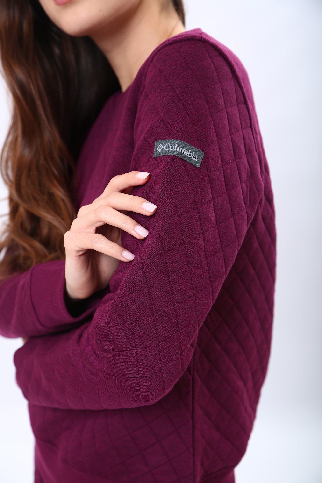 2013121 джемпер lodge™ quilted crew columbia 