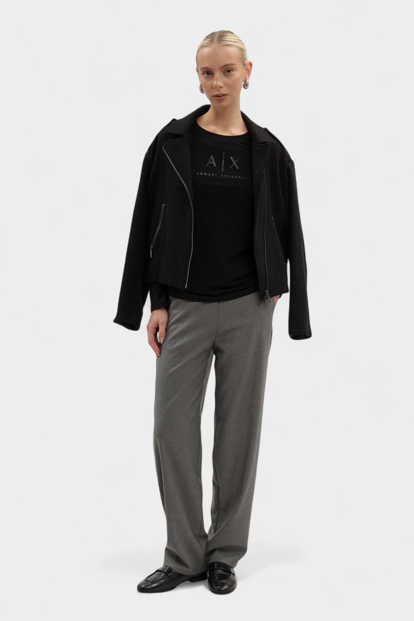 XW001365_AF16294 лонгслив armani exchange