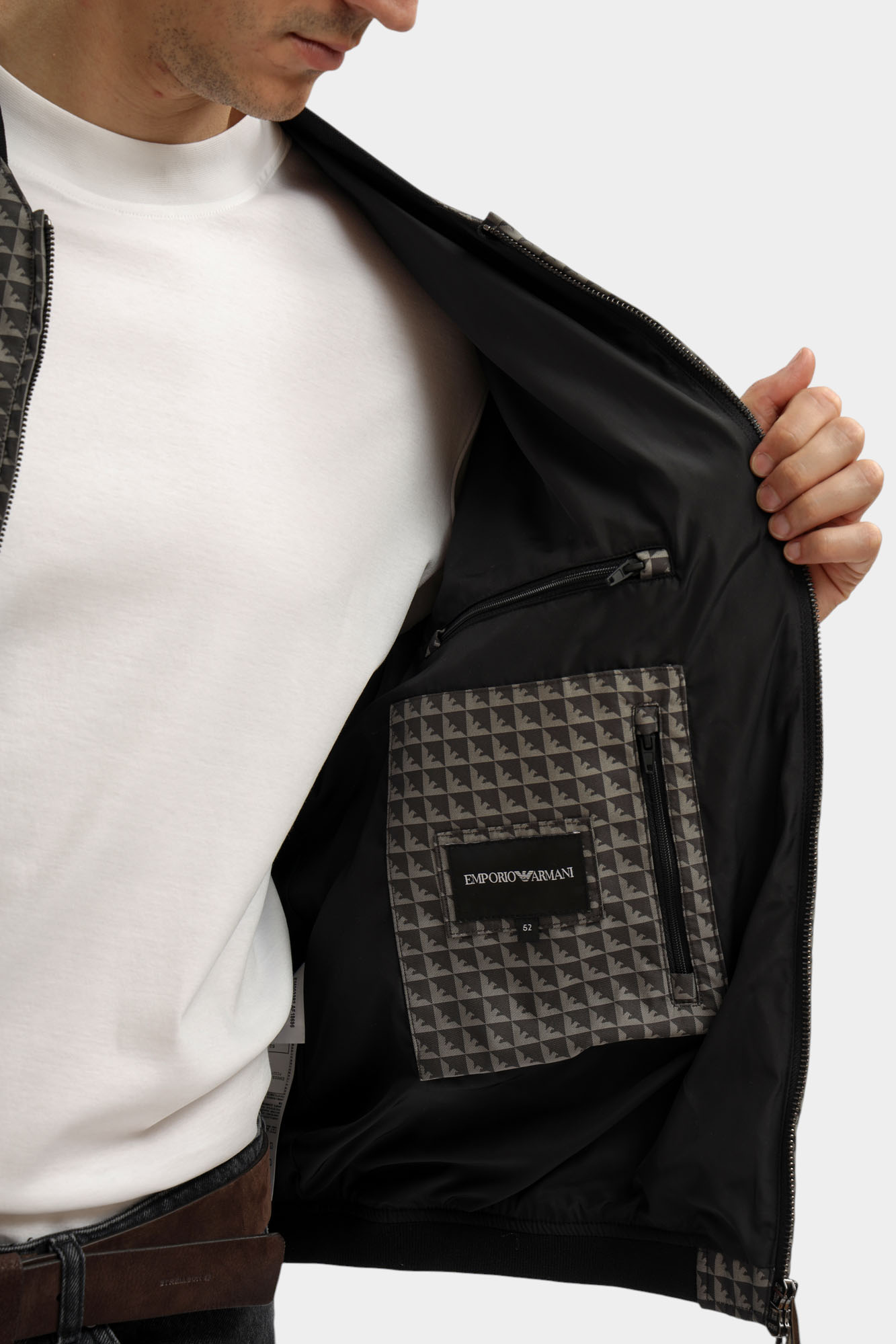 Бомбер Emporio Armani Желтый