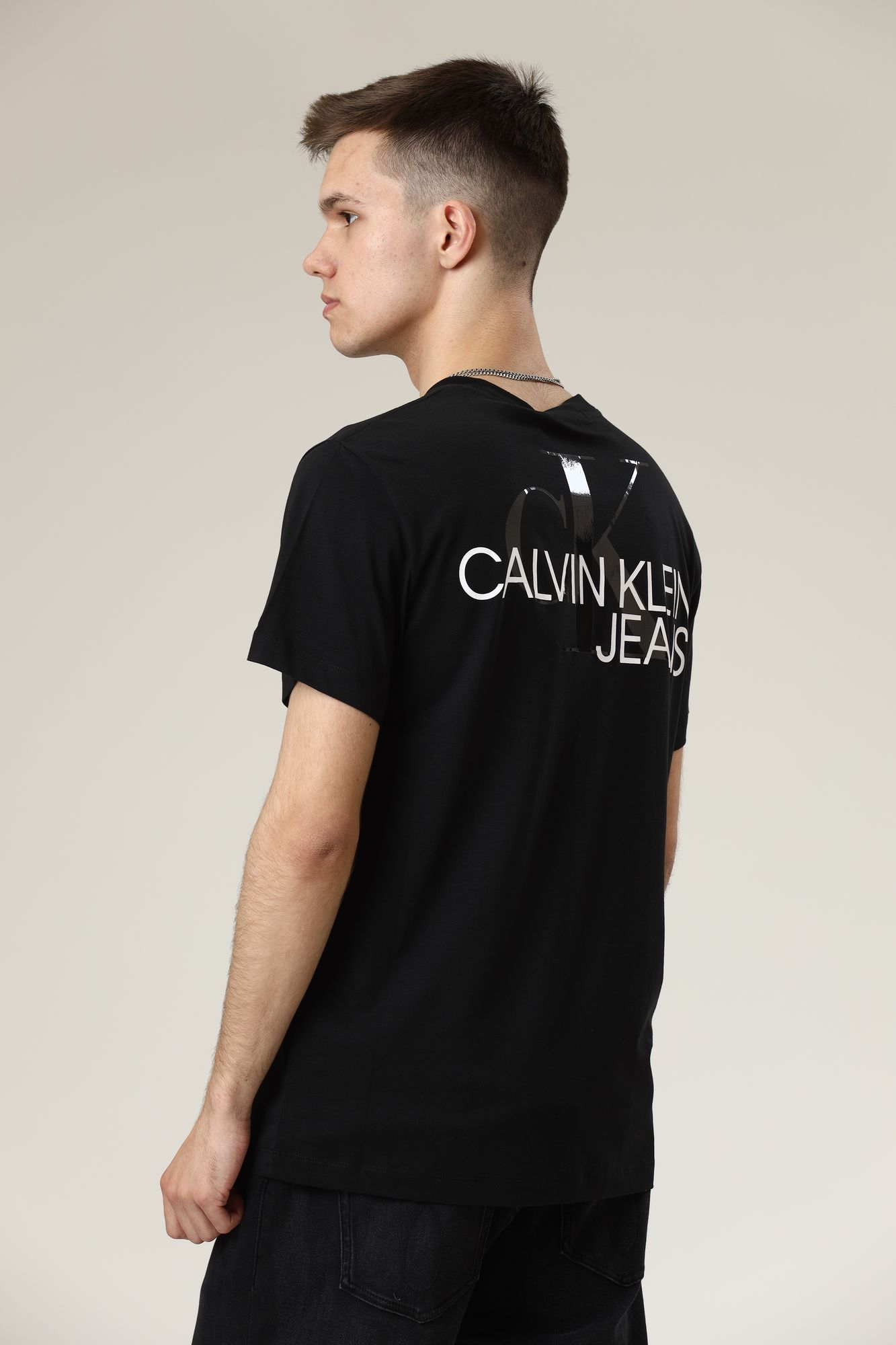 J30J317507 Футболка Calvin Klein Jeans Черный