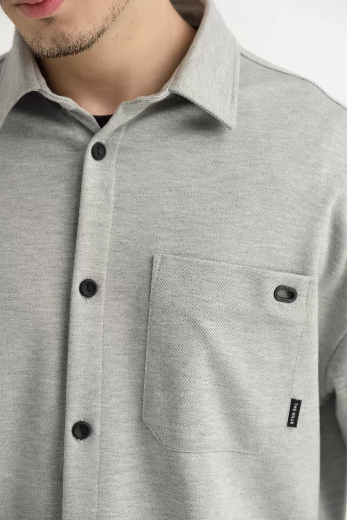 M-242-TH-56-0055 Рубашка с длинным рукавом The Hills Серый