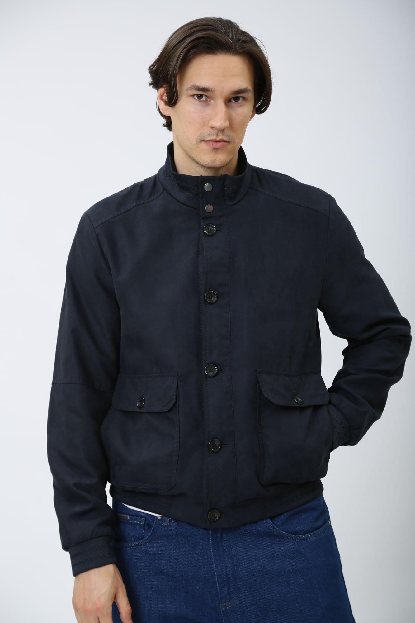 M4520PT2976F Куртка-бомбер Geox Синий