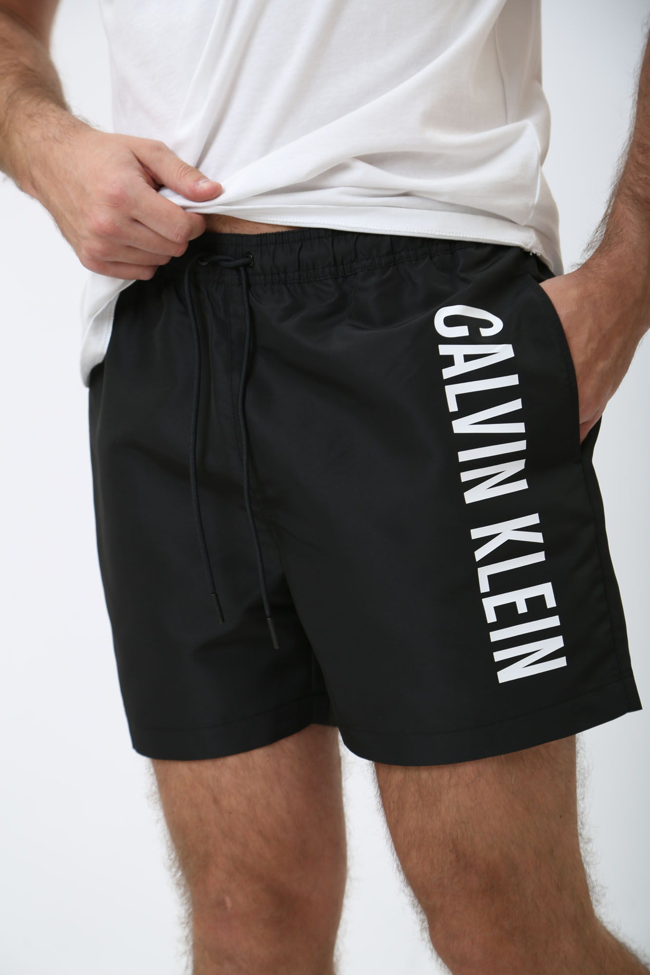 KM0KM01004 Шорты плавательные Calvin Klein Underwear Черный