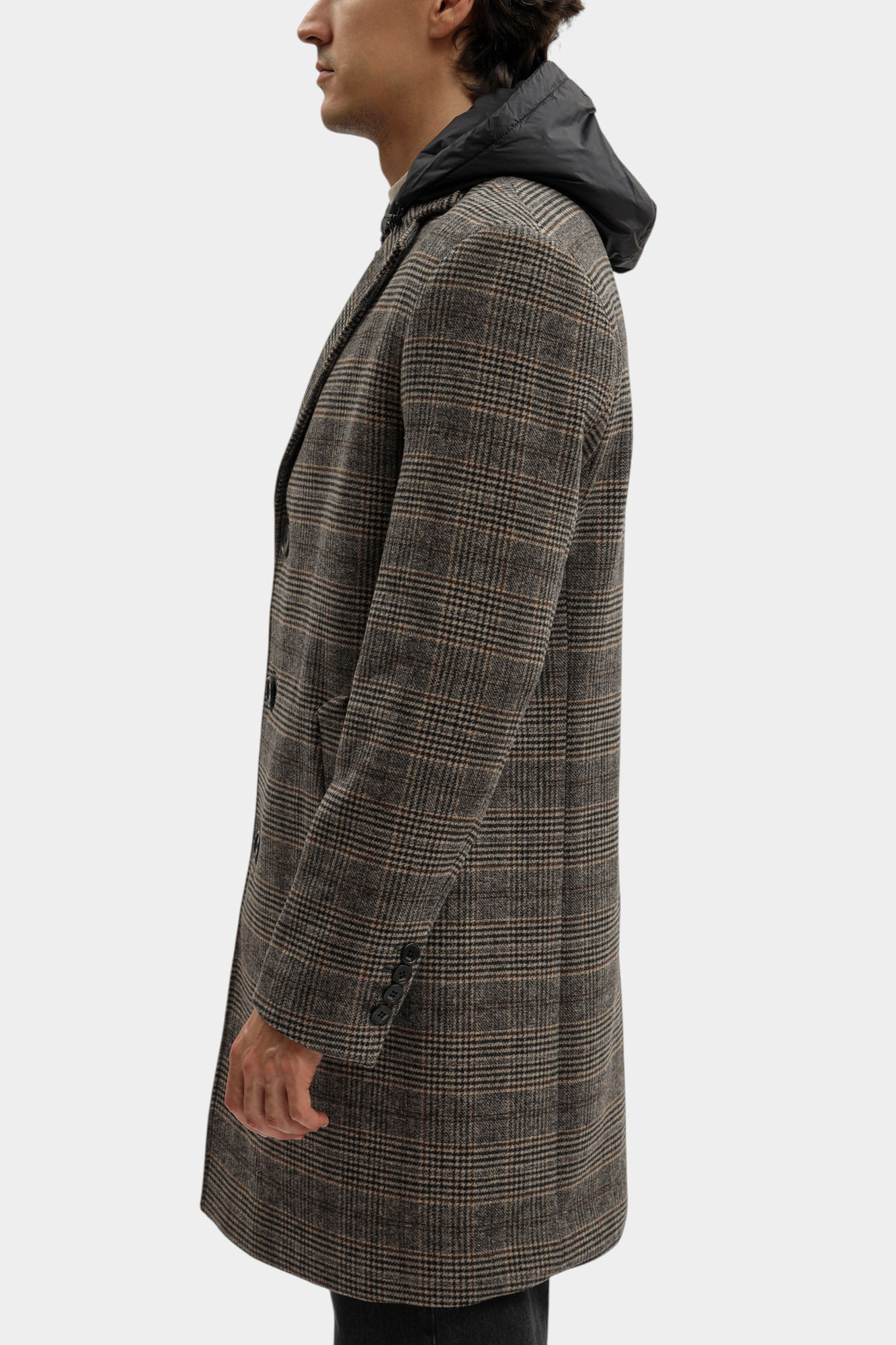 554755_455733 Пальто Karl Lagerfeld Черный