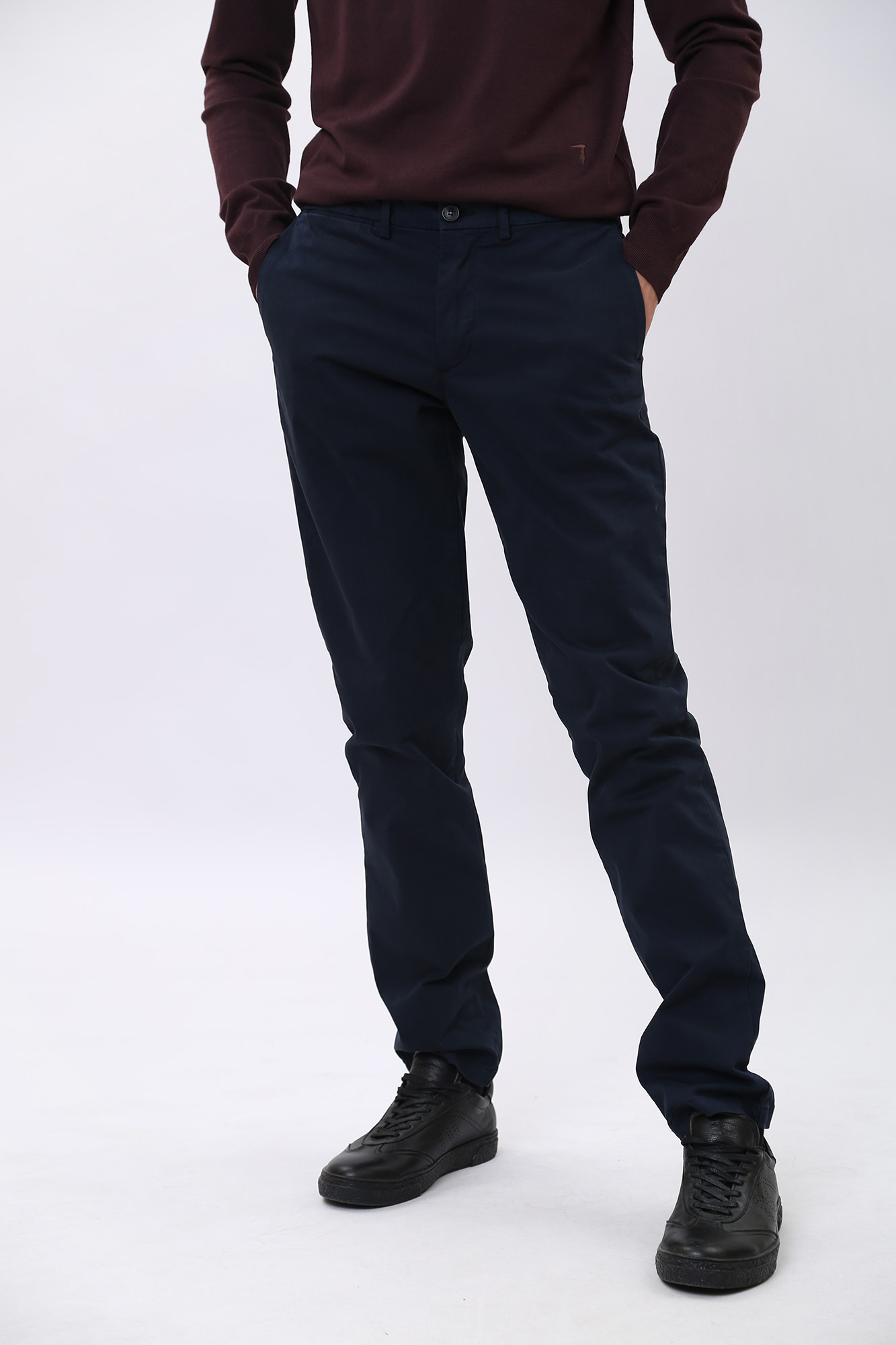 52P00000-1T005980-H-001 Брюки чиносы Trussardi Синий