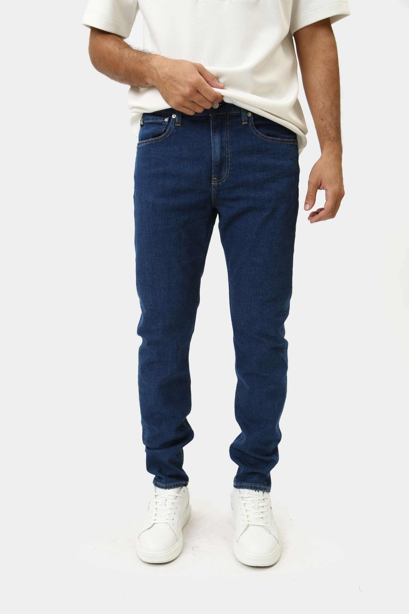 J30J325888 Брюки джинсовые Calvin Klein Jeans Синий