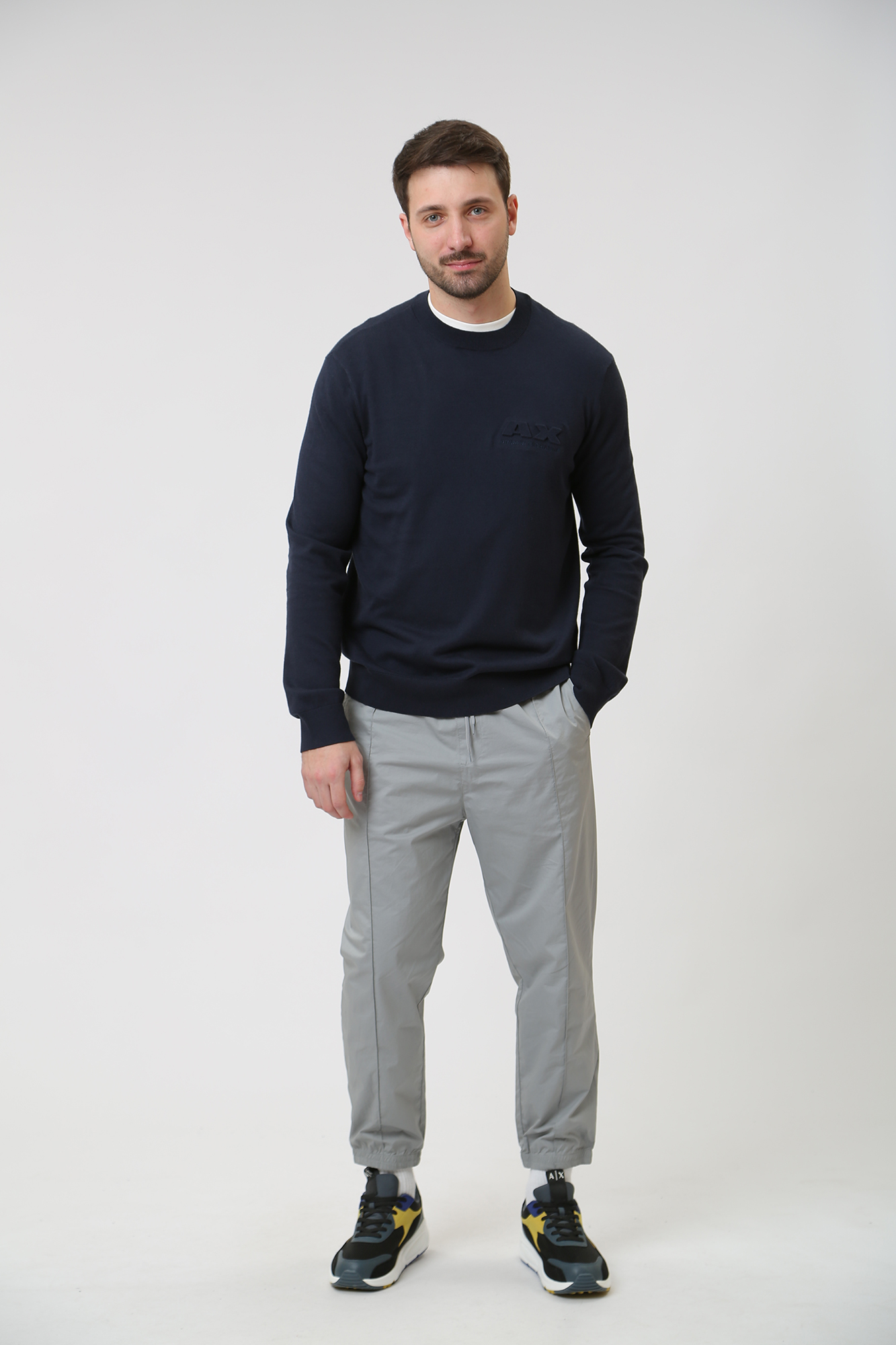 3DZM1C_ZMW8Z Джемпер Armani Exchange Синий