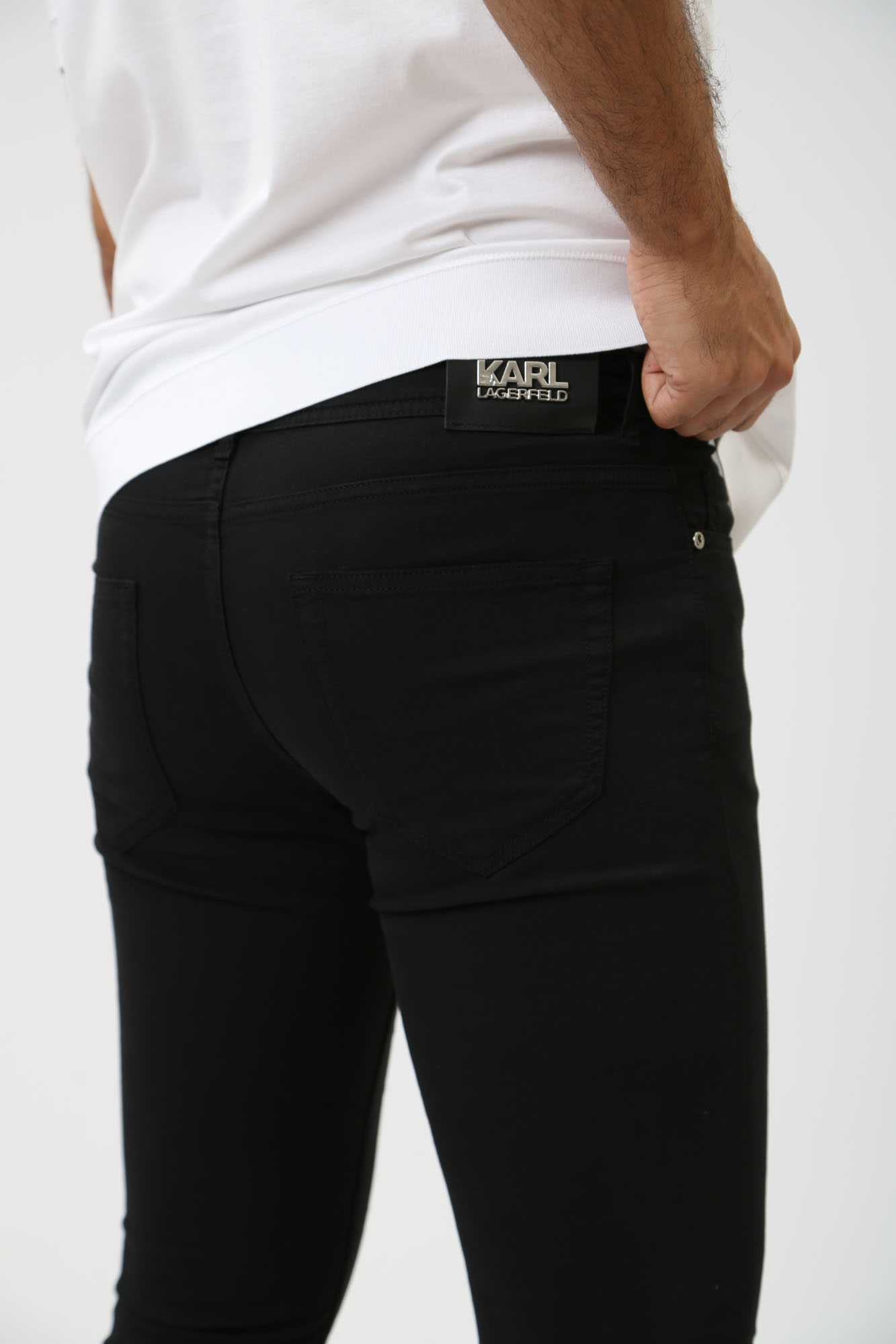542826_265840 Брюки 5-карманные  Karl Lagerfeld Черный