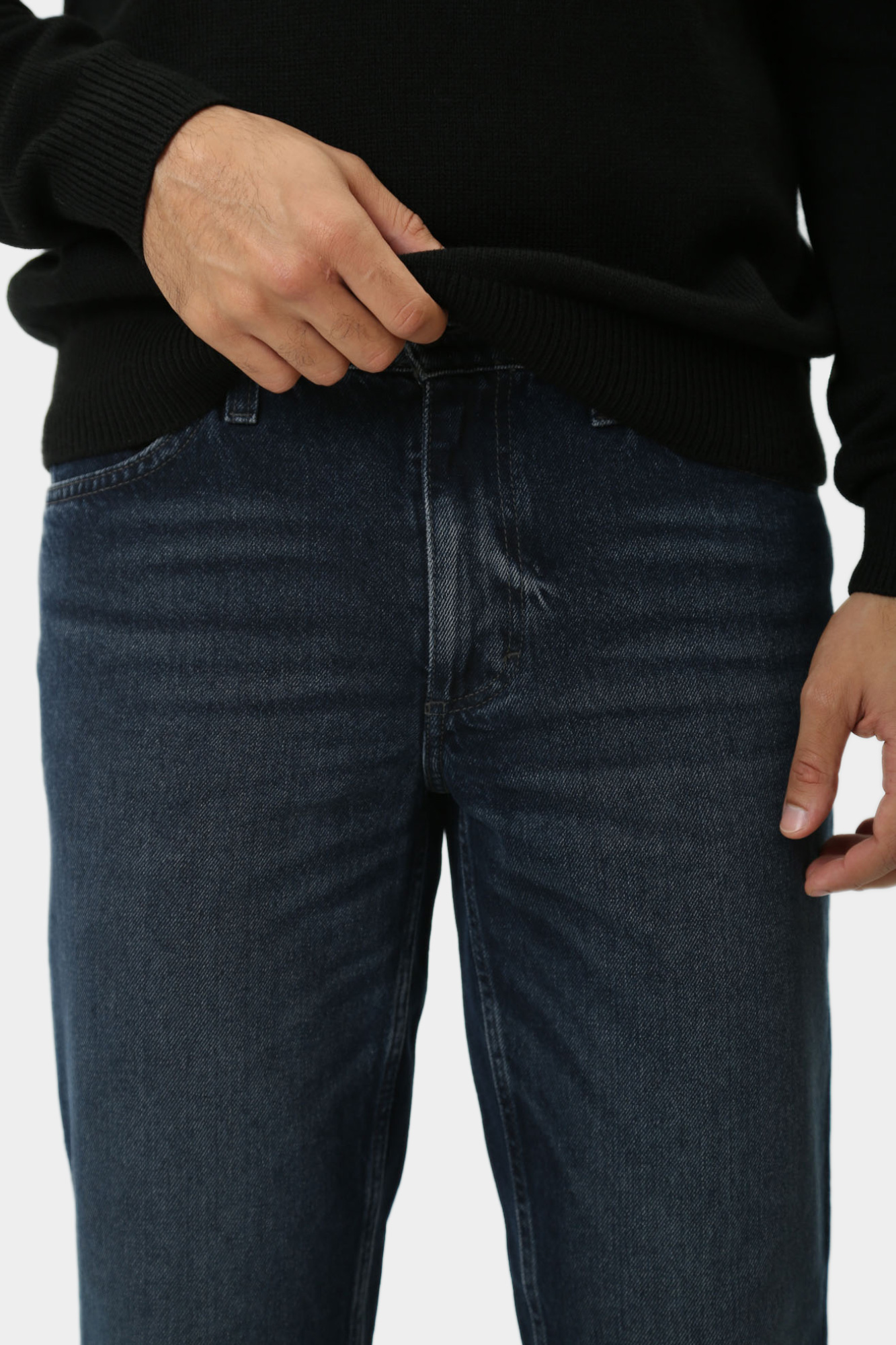 1015513-5000 Брюки джинсовые Mustang Синий