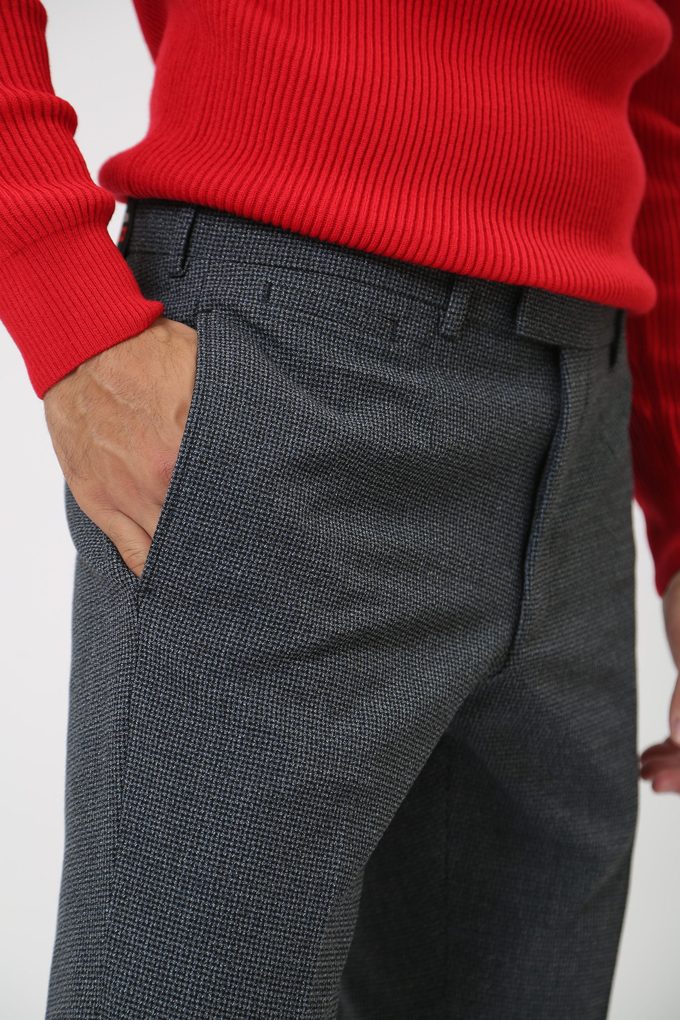 30034024_10014521 Брюки классические Strellson Синий