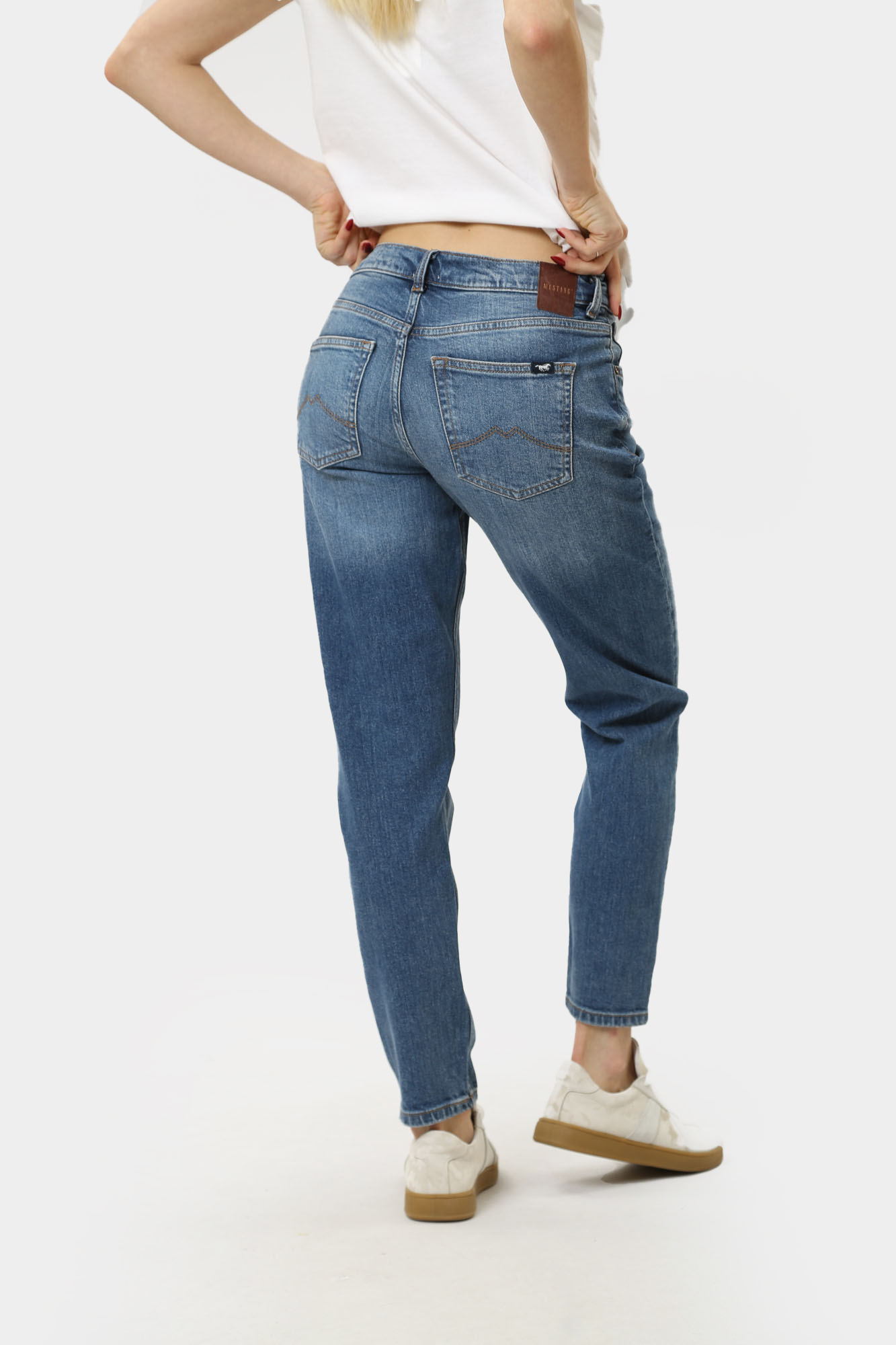 1014812-5000 джинсы brooks relaxed slim  mustang 