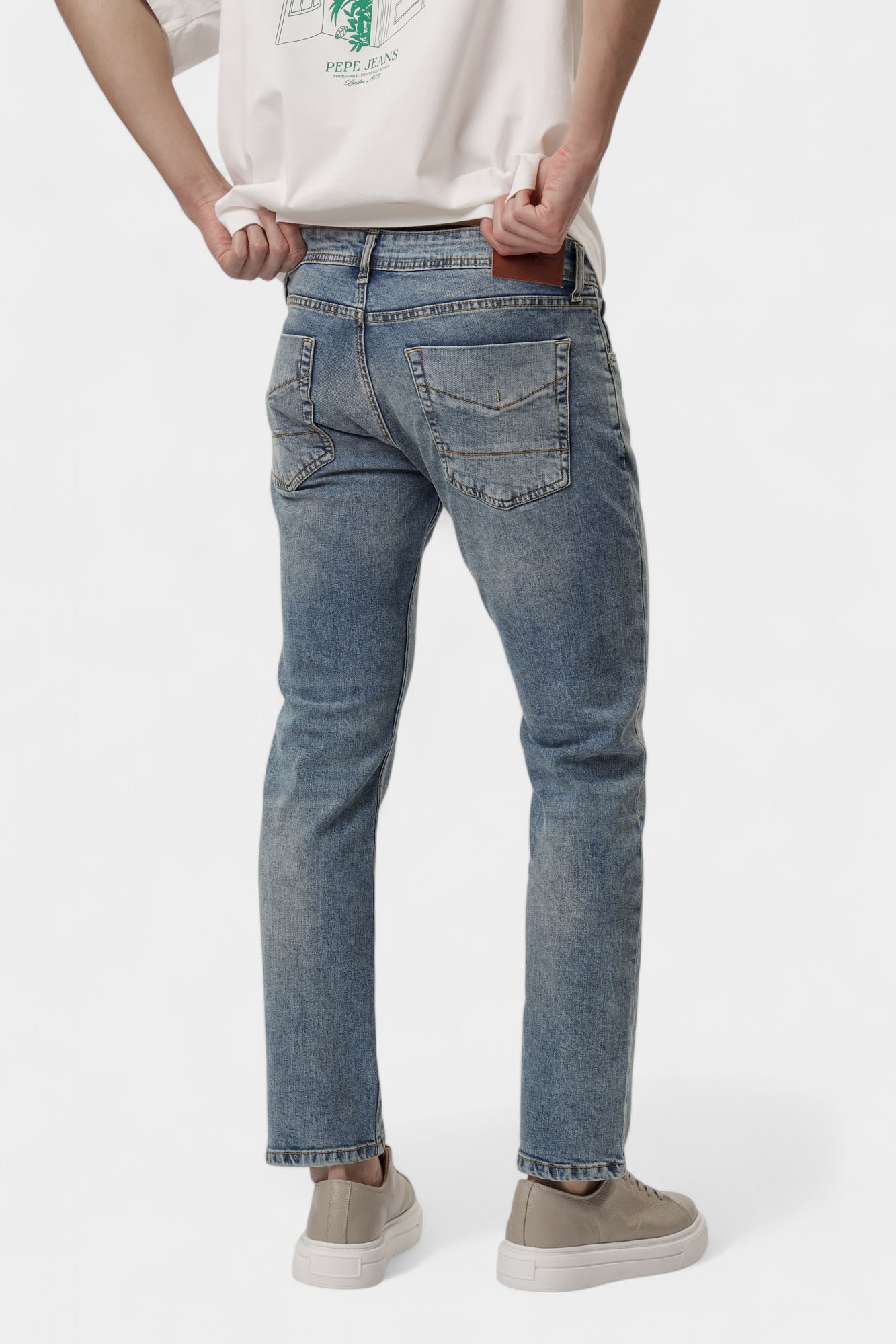 PM207393NC5 Брюки джинсовые Pepe Jeans Синий