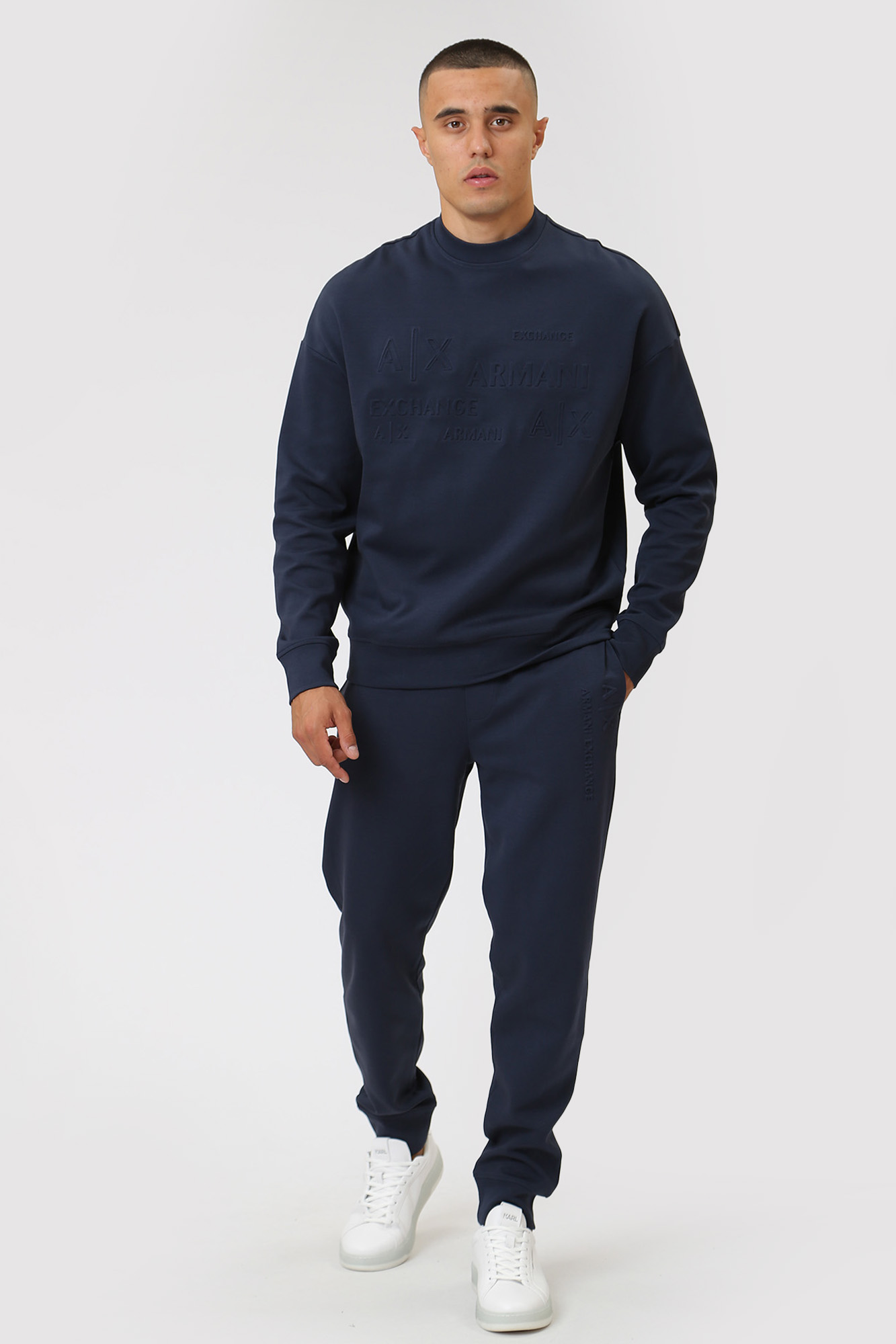 6RZMAC_ZJMAZ Свитшот Armani Exchange Синий