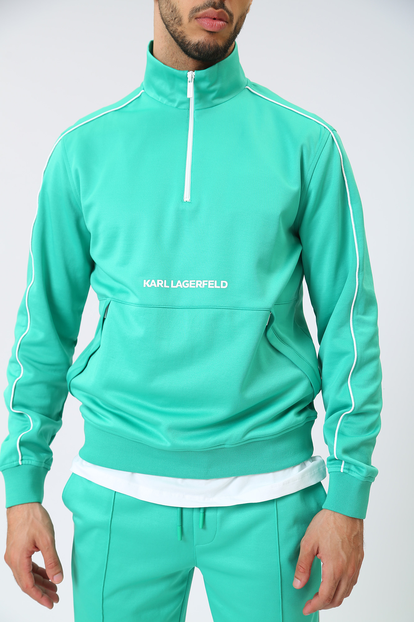 532905_705019 Свитшот Karl Lagerfeld Зеленый