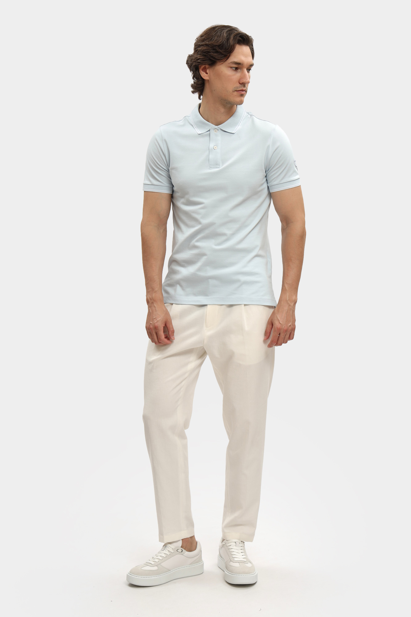 M5510RT3236 Поло Geox Голубой