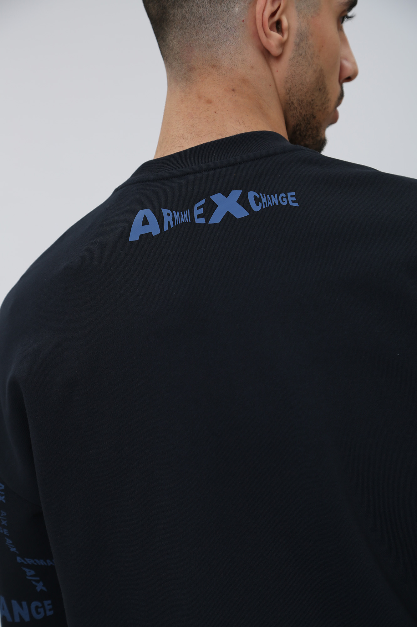 3RZMFA_ZJXAZ Свитшот Armani Exchange Синий