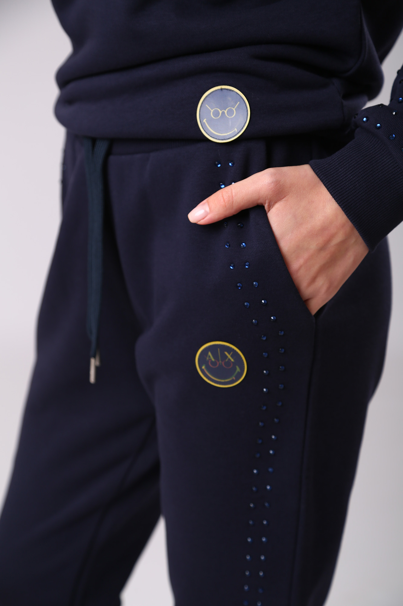 6LYPAF_YJ6PZ брюки спортивные armani exchange 