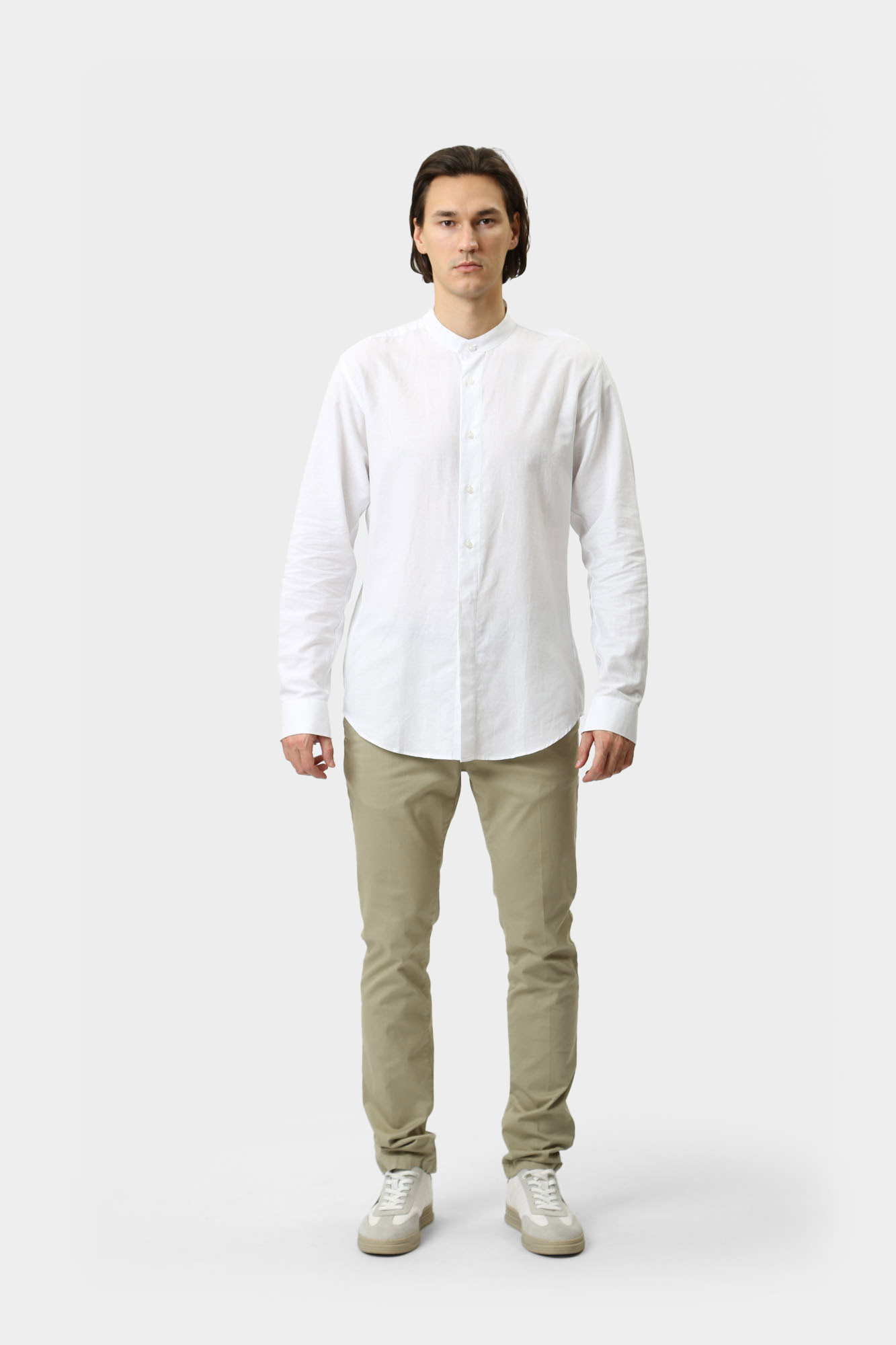 BMS0189 Рубашка Bikkembergs Белый