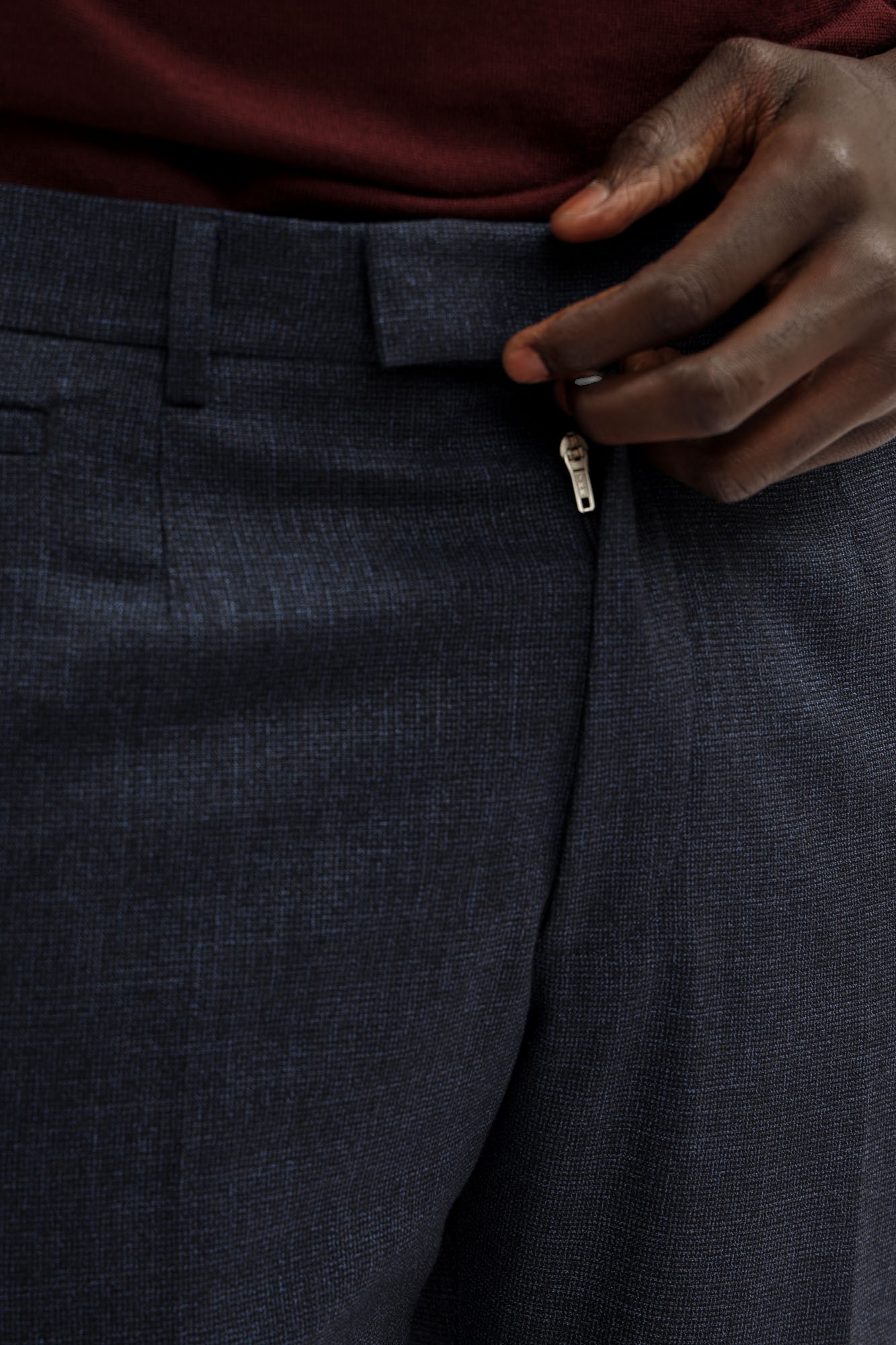 30042721_10018121 Брюки классические Strellson Синий