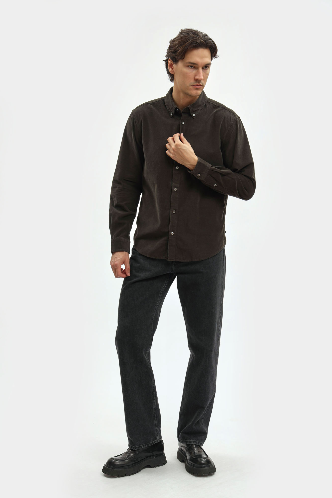 30048488_10020570 Рубашка Strellson Зеленый