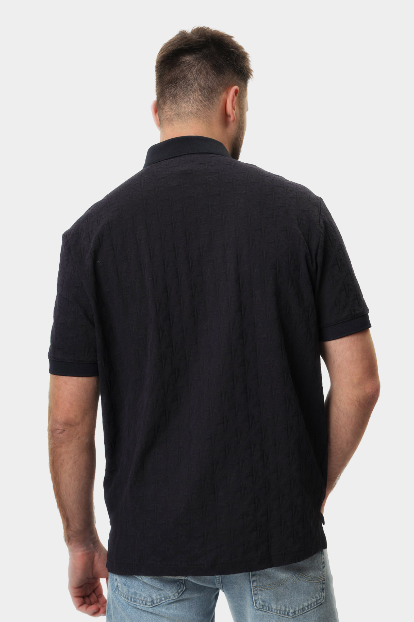 XM000219_AF10337 Поло Armani Exchange Синий