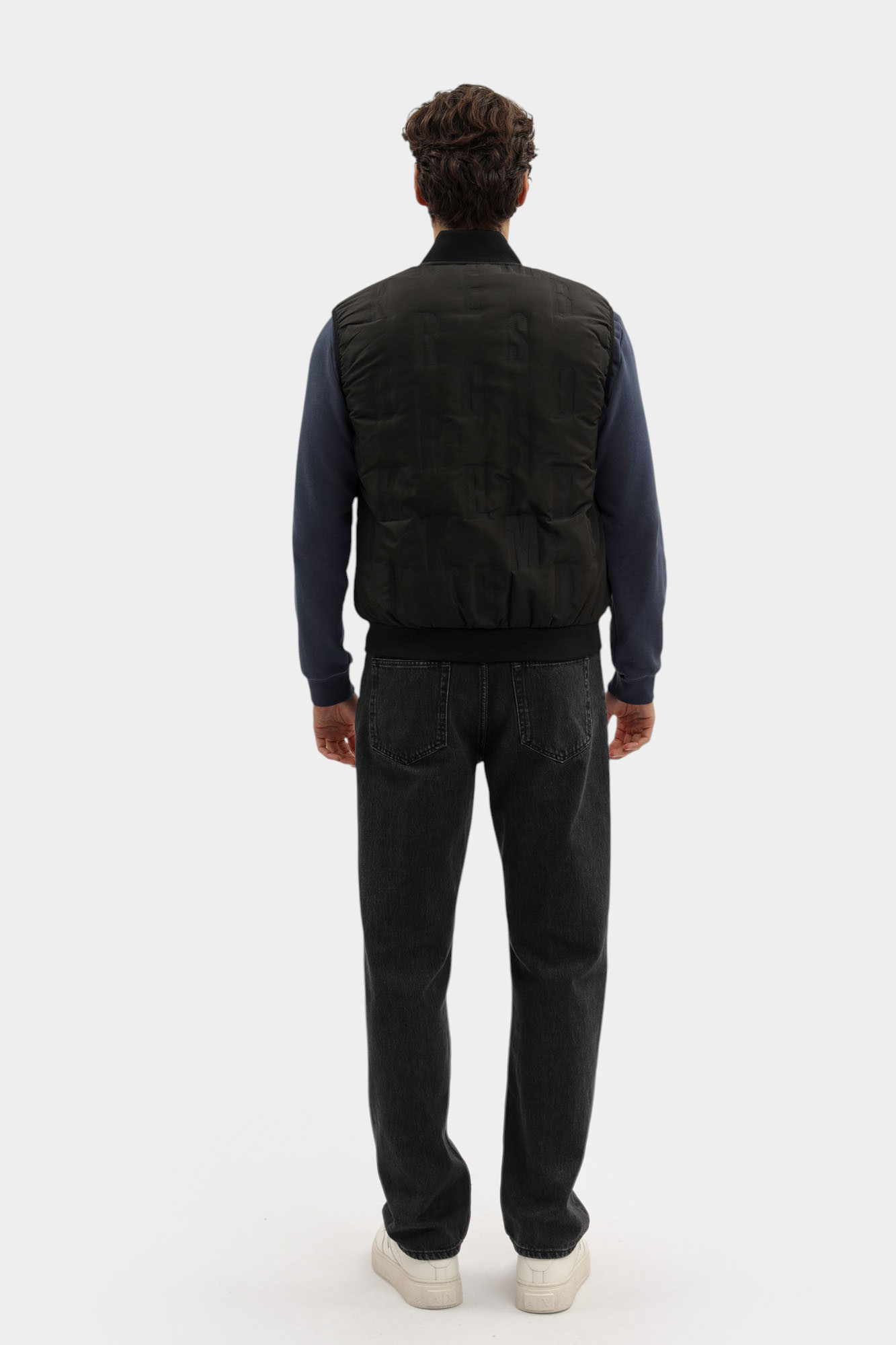 BMG1021 Жилет Bikkembergs Черный