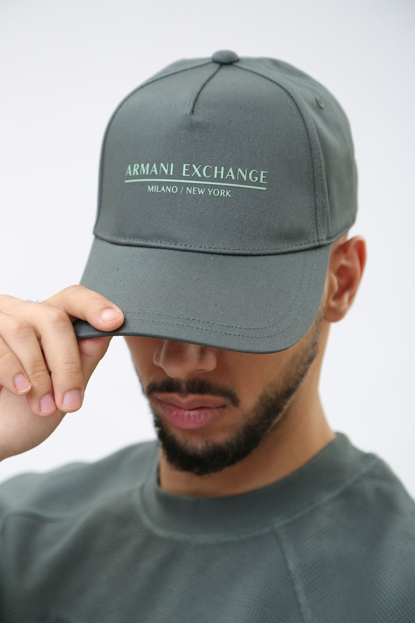 954202_CC150 Кепка Armani Exchange Зеленый