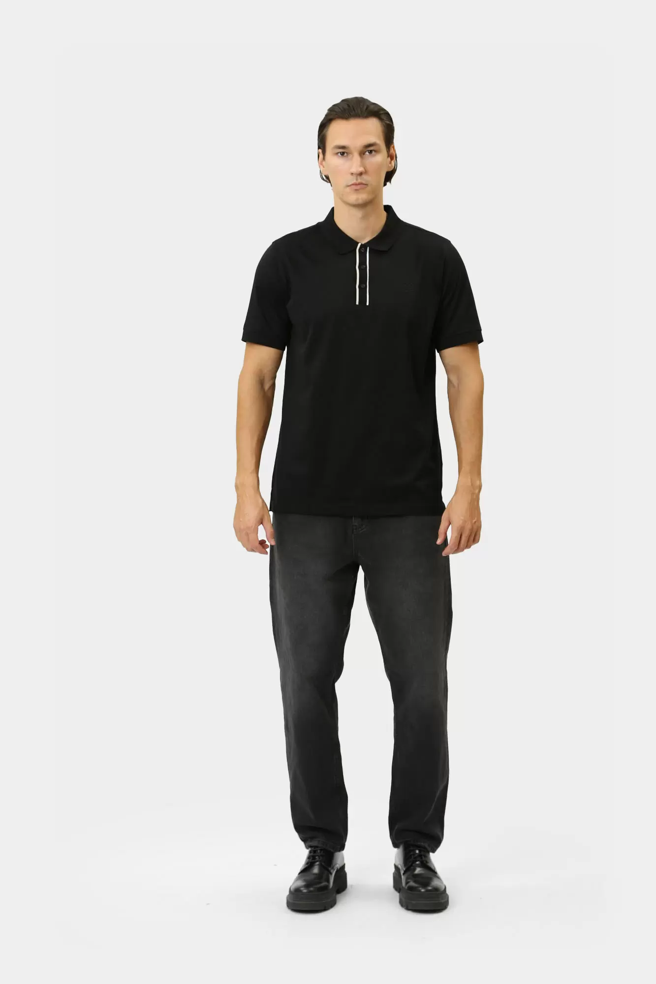 544200_745004 Поло Karl Lagerfeld Черный