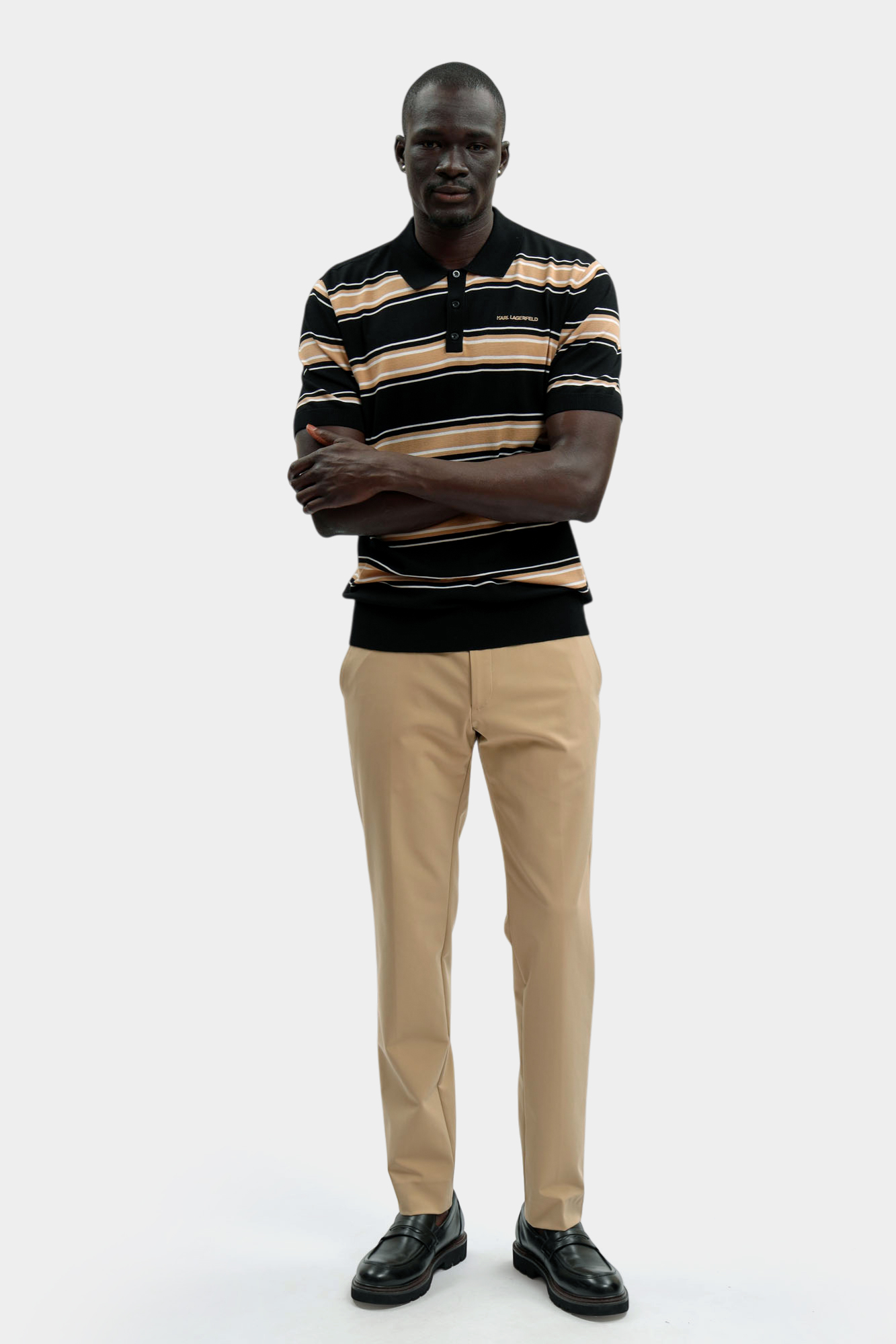 562302_655012 Поло Karl Lagerfeld Черный