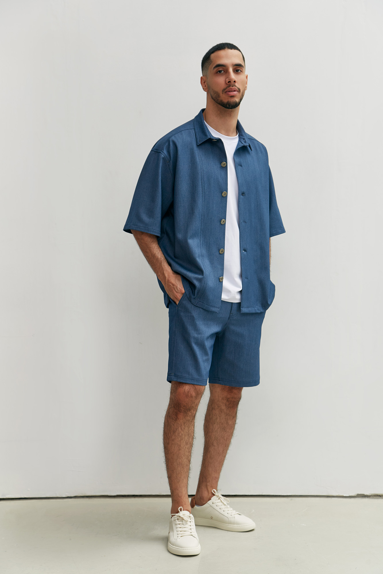 M-231-TH-56-0057 Шорты The Hills Синий