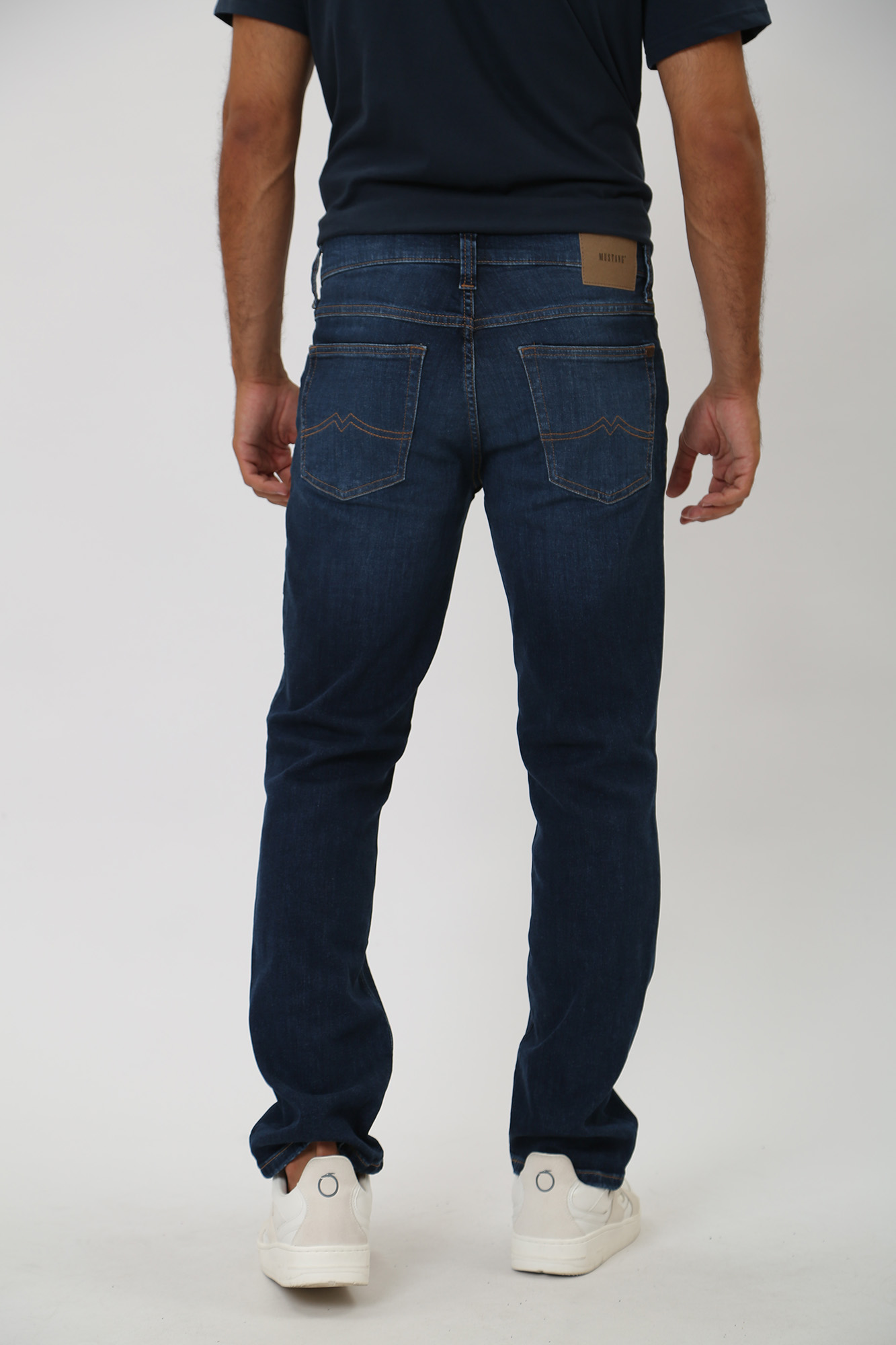 1013715-5000 Брюки джинсовые Mustang Синий