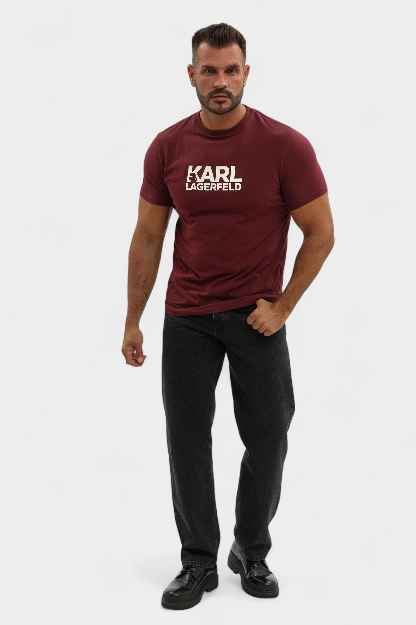 554235_755087 Футболка Karl Lagerfeld Красный