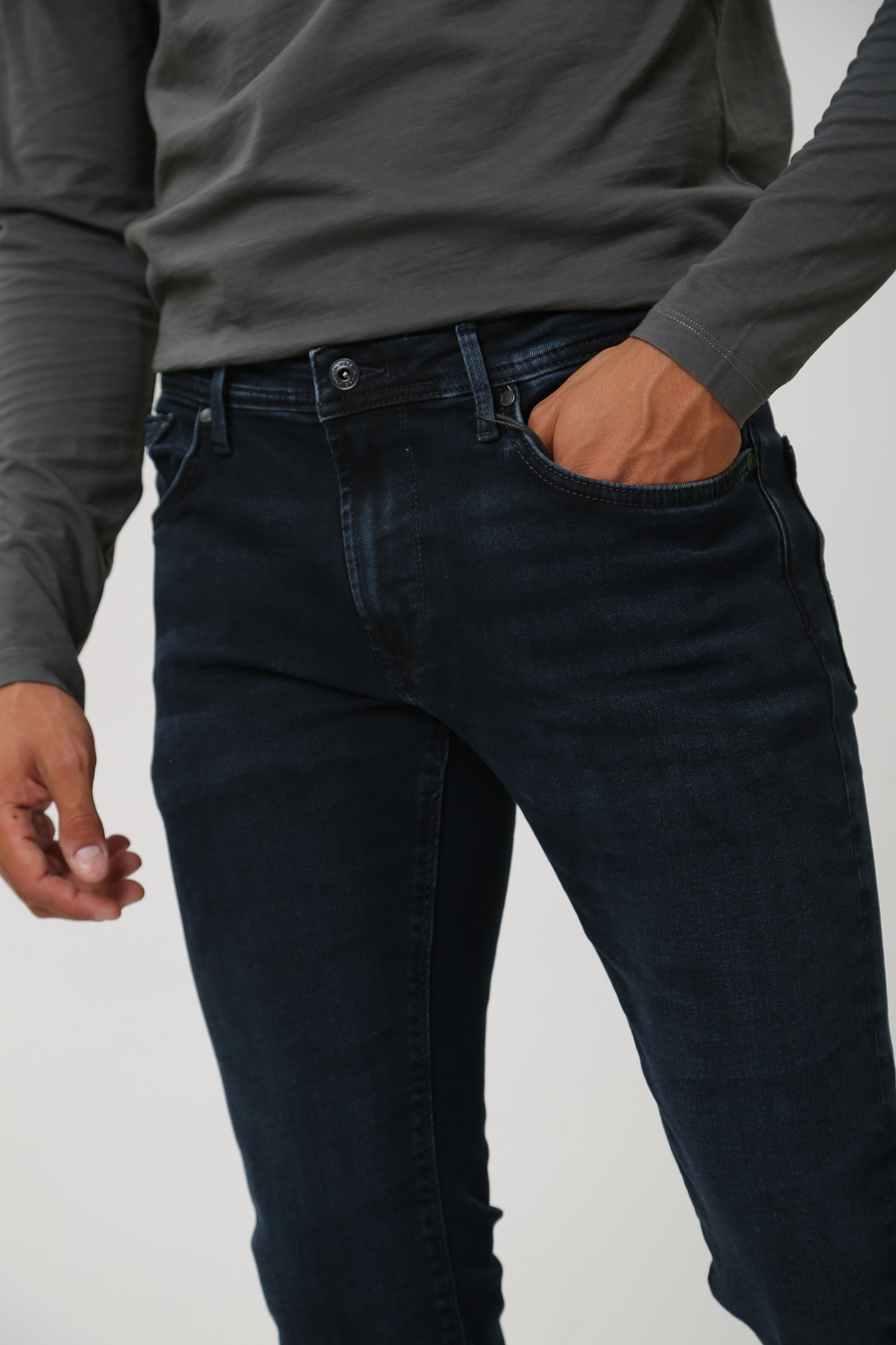 PM206326WN8 Брюки джинсовые Pepe Jeans Синий