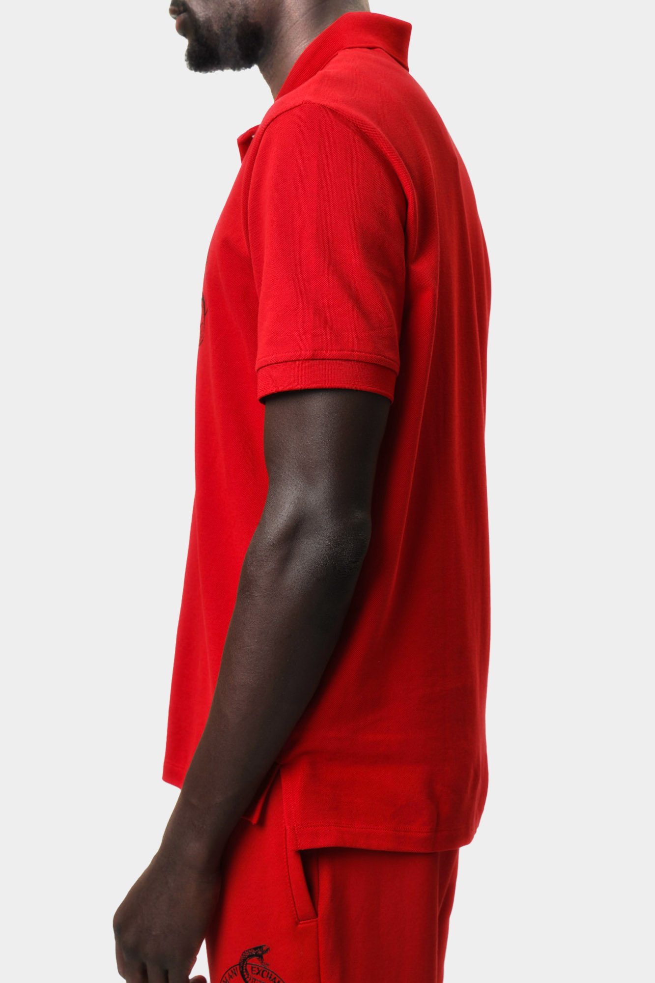 XM000215_AF10366 Поло Armani Exchange Красный