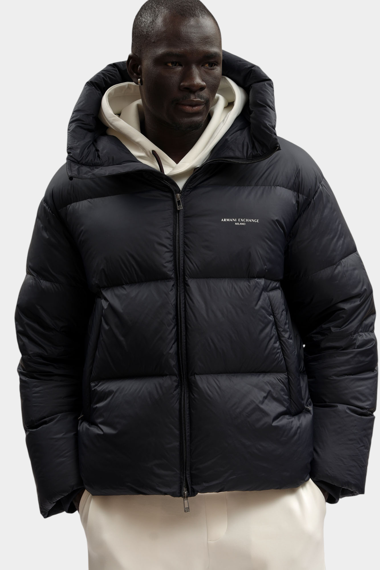 XM001115_AF16589 Куртка пуховая Armani Exchange Синий