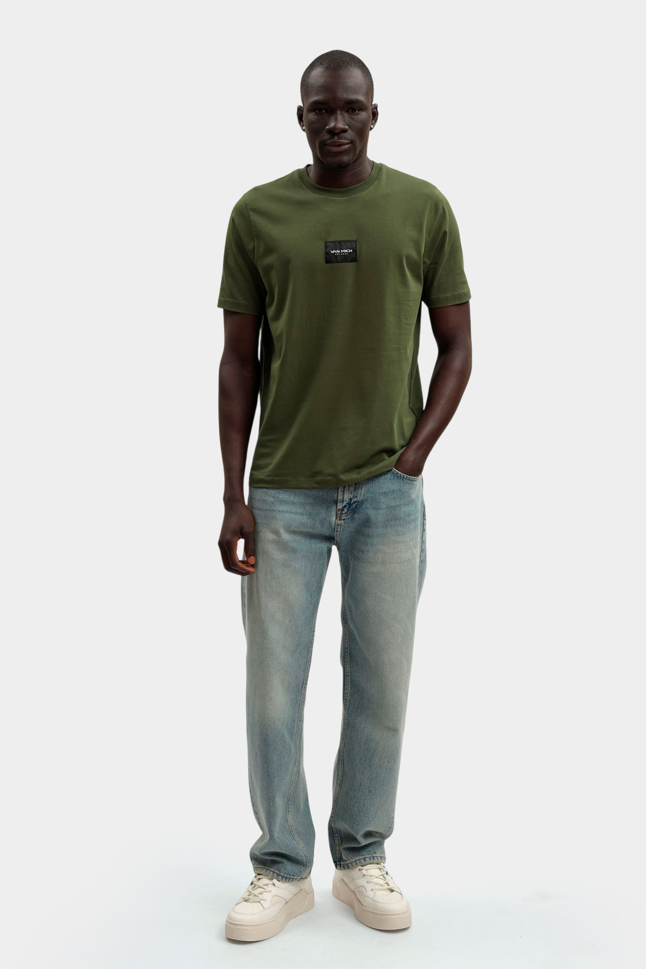 VM-ERK-22-570 Футболка Van Mich Голубой