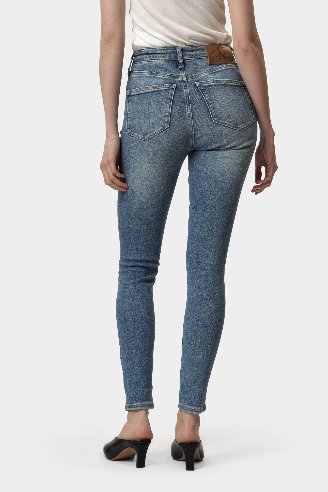 J20J224495 брюки джинсовые calvin klein jeans 