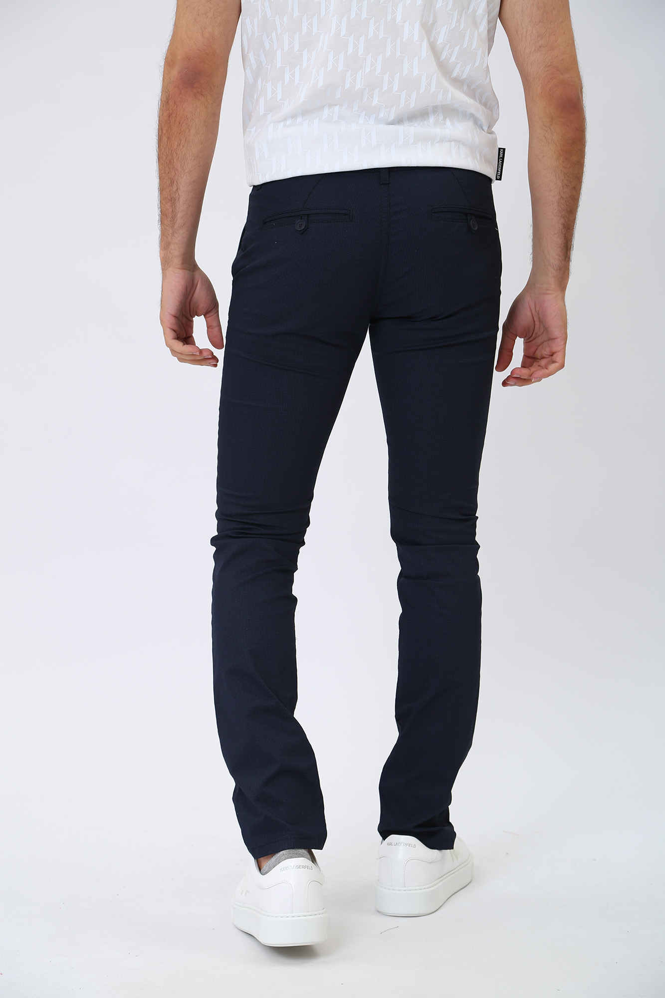 532891_255835 Брюки чиносы Karl Lagerfeld Синий