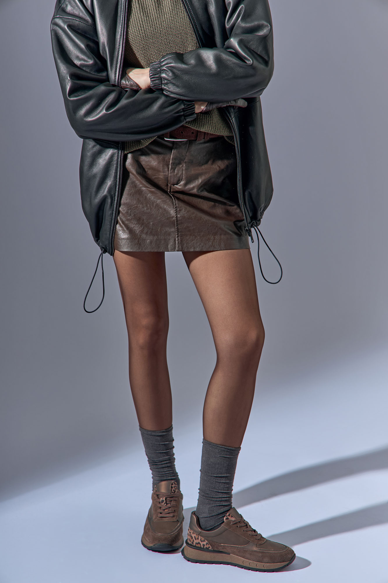 RP-QS716-F206 Кроссовки Red Pin Коричневый