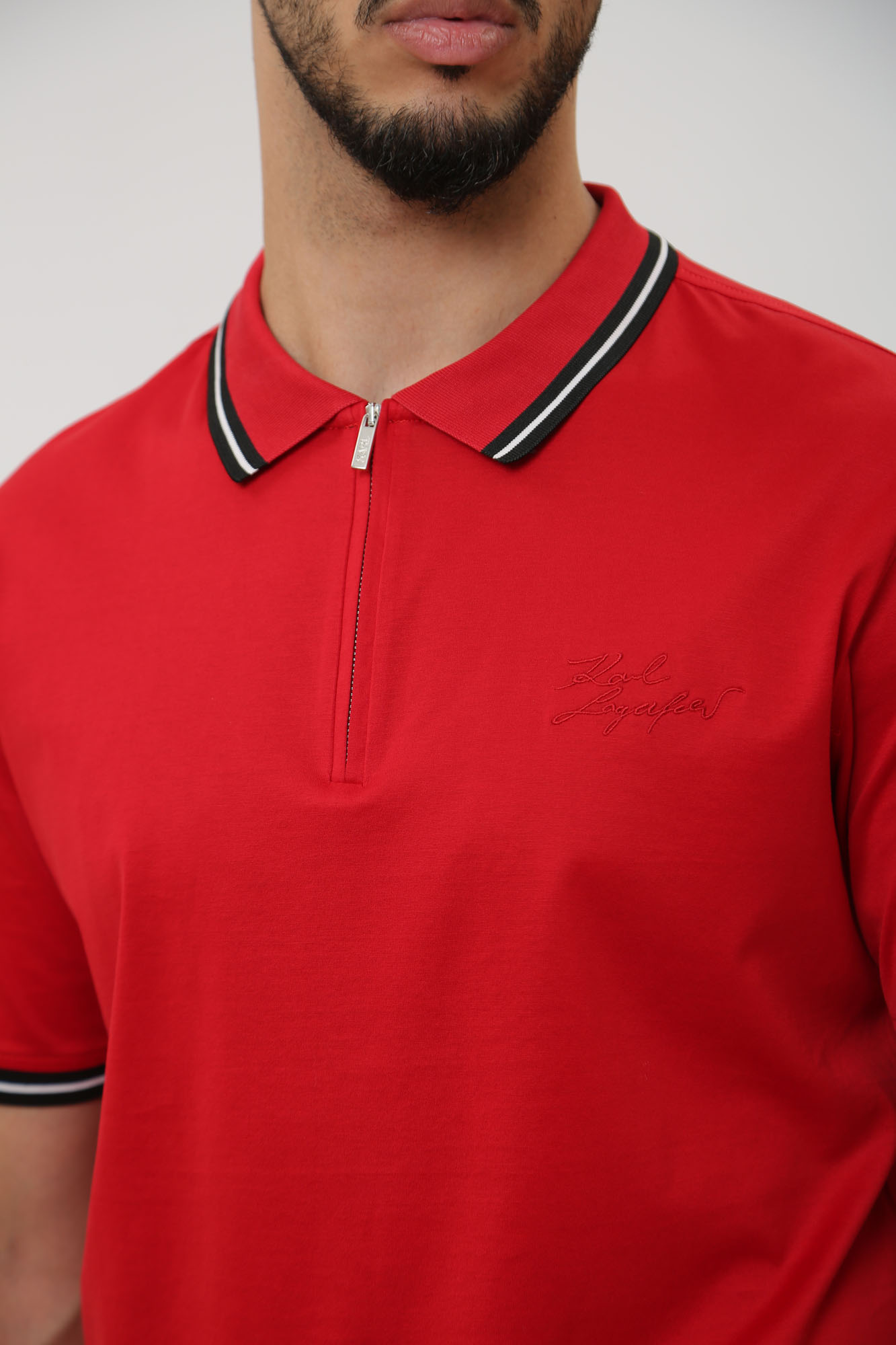 541200_745080 Поло Karl Lagerfeld Бордовый