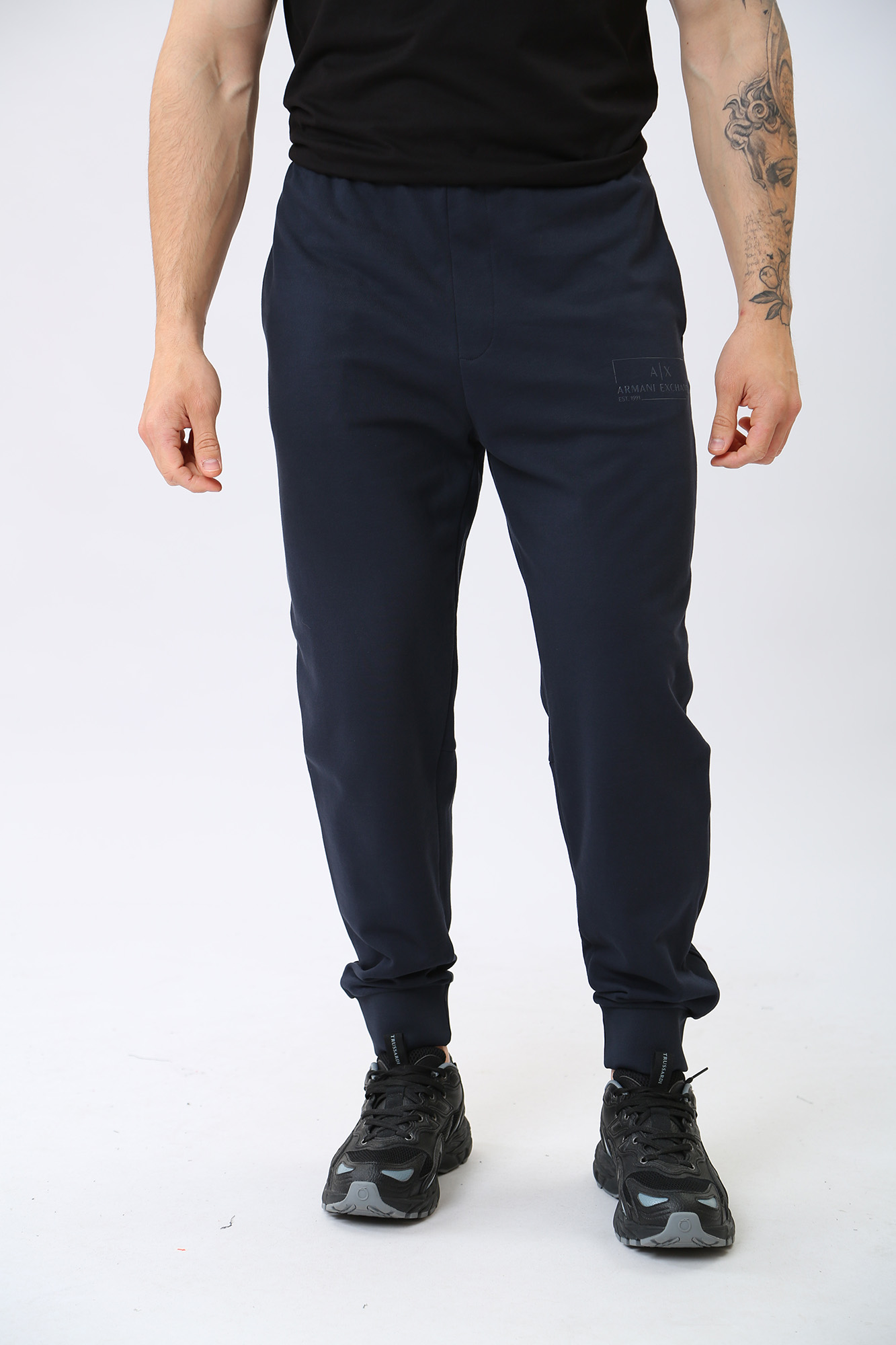 3RZPHG_ZJ7KZ Брюки спортивные Armani Exchange Синий