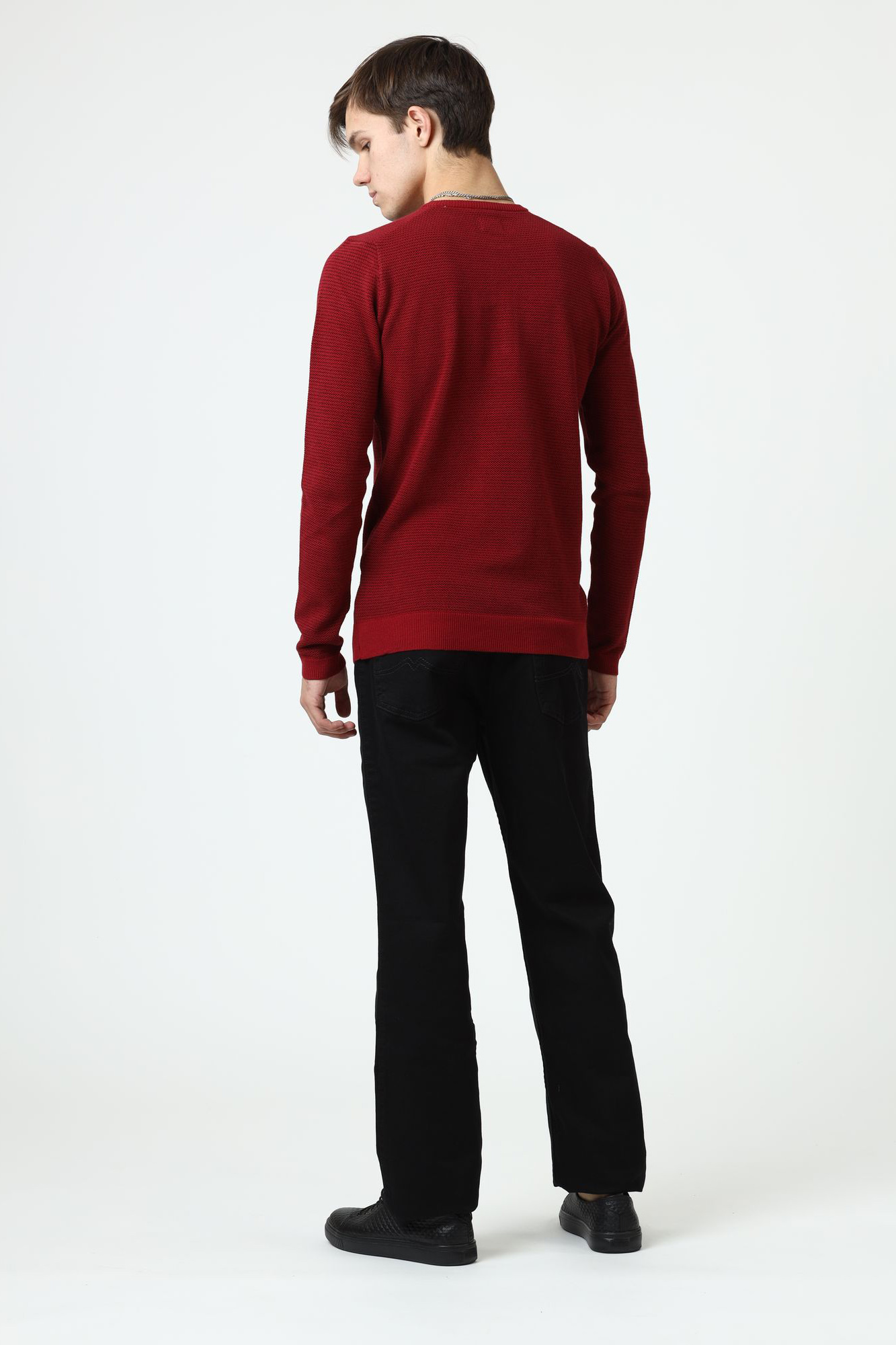 1009784 Джемпер Mustang Красный